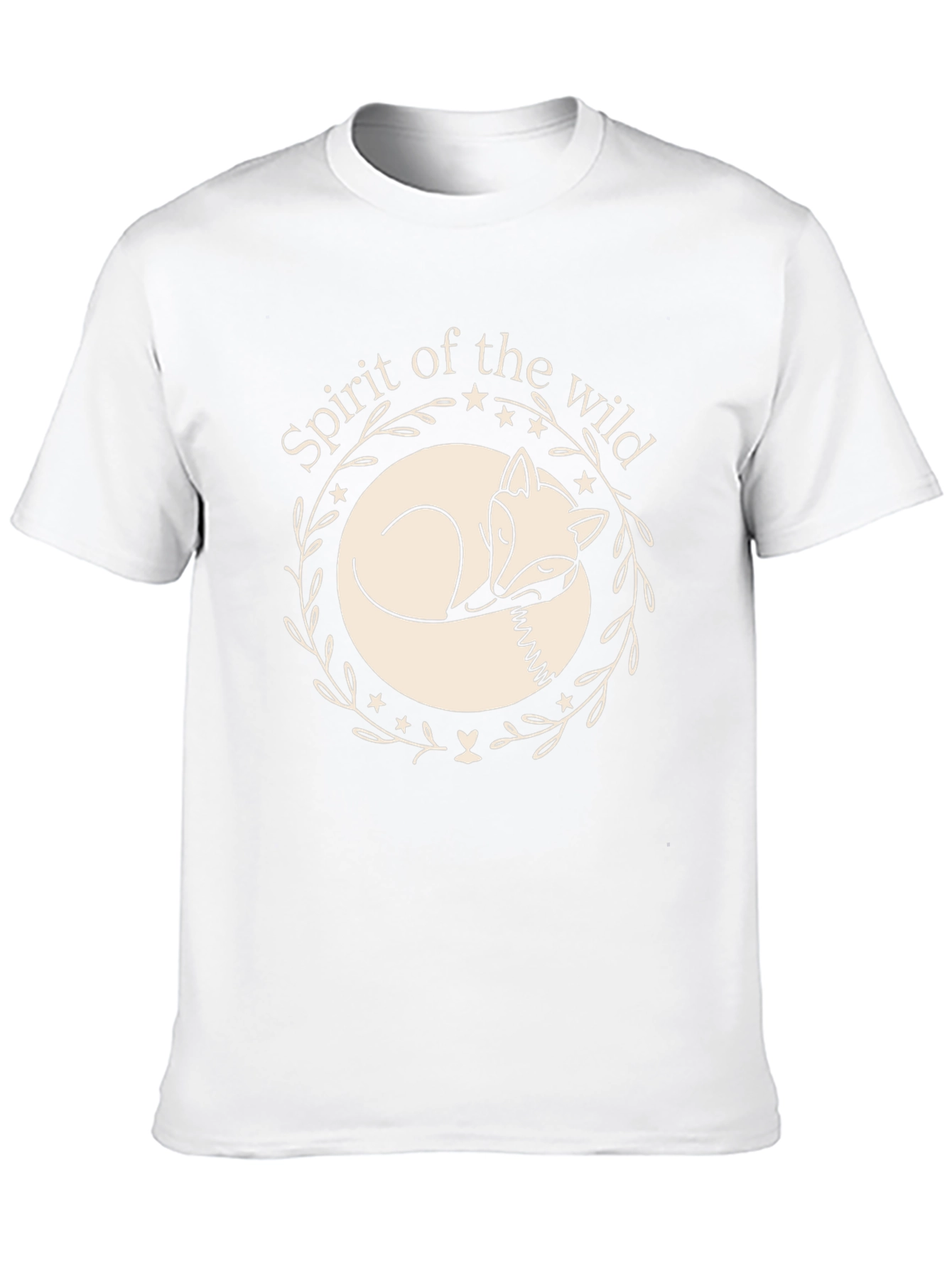 Spirit of the Wild Fox Graphic Tee - Black