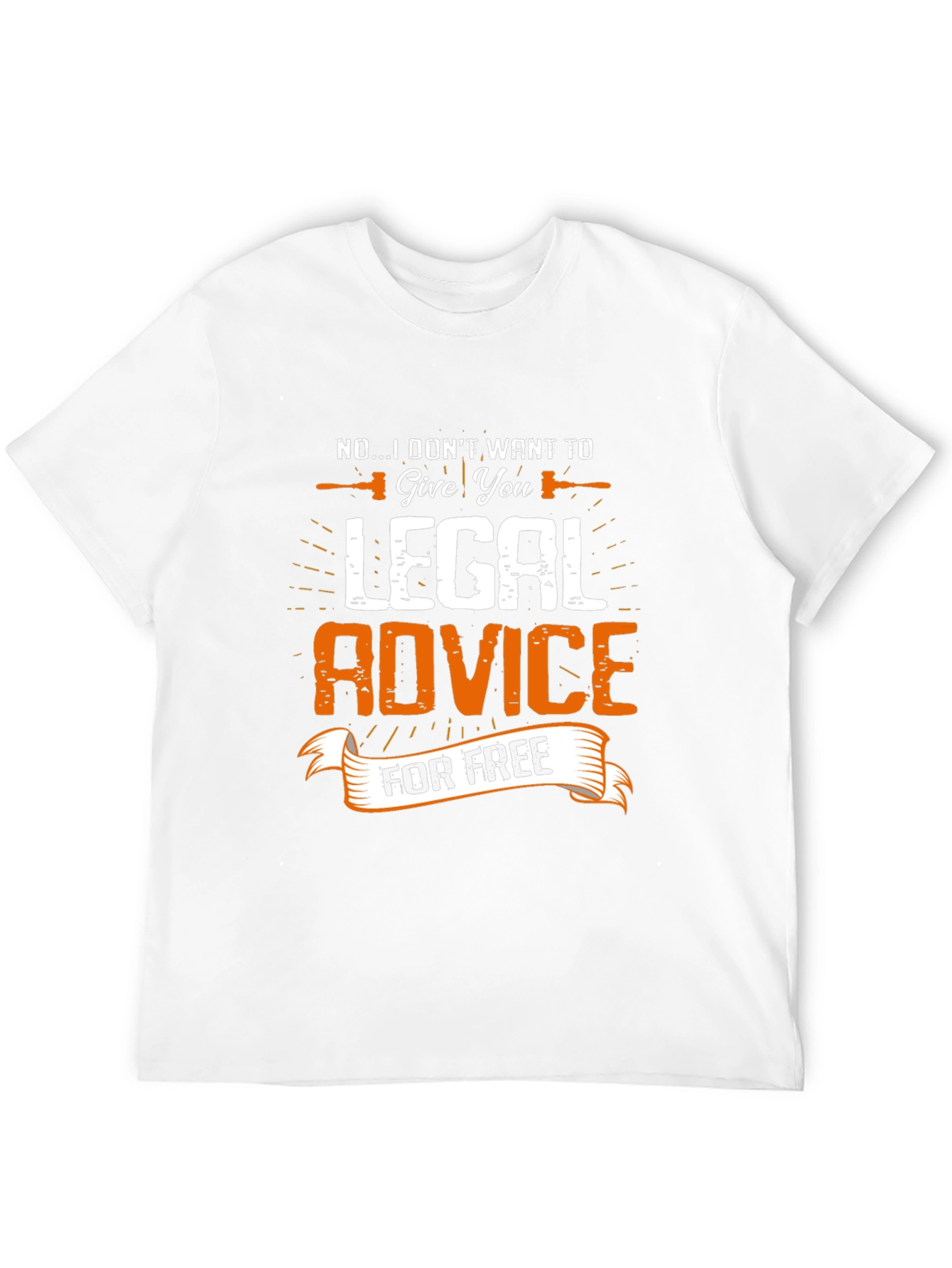 Funny Lawyer T-Shirt - Legal Advice for Free
