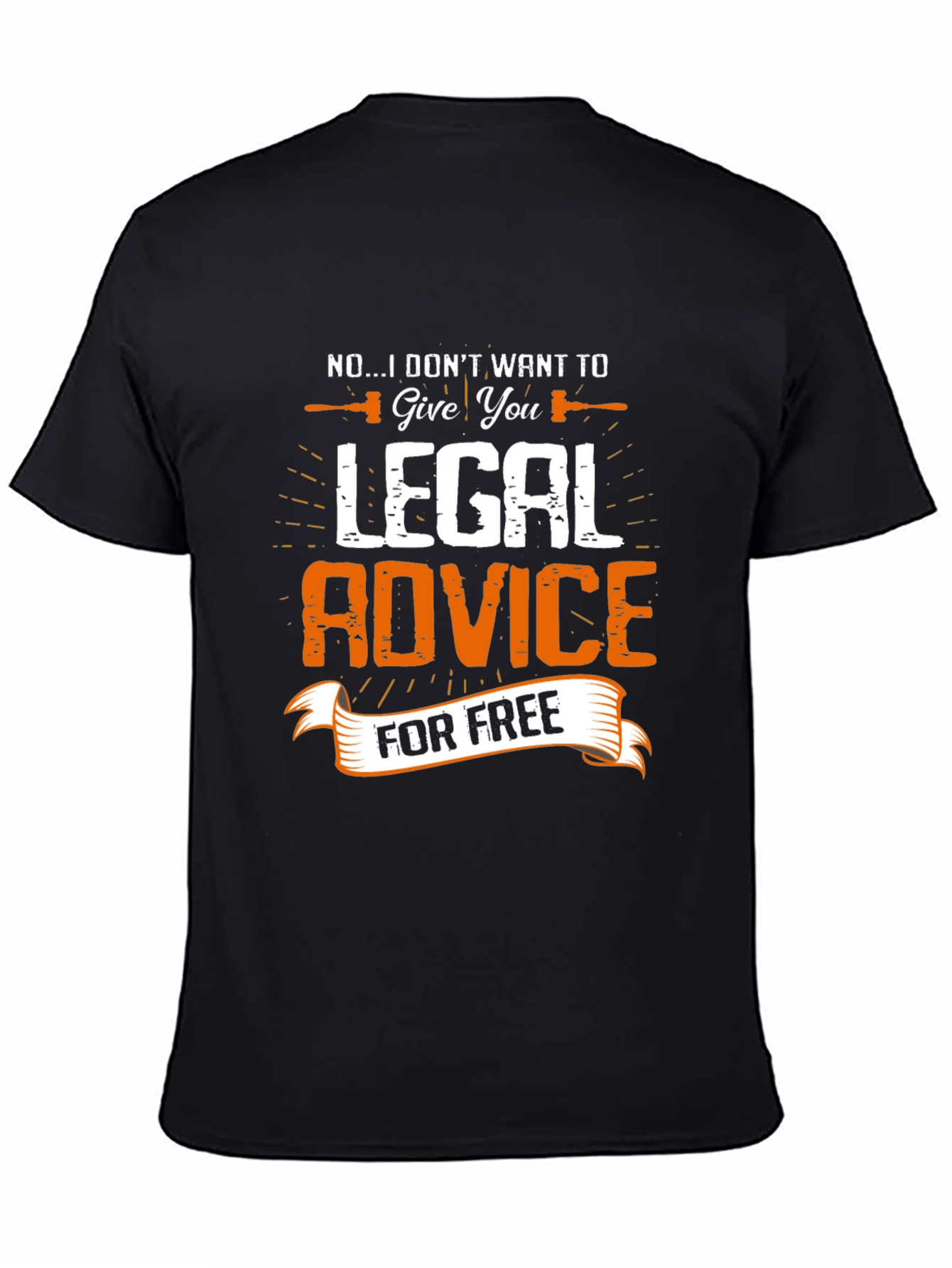 Funny Lawyer T-Shirt - Legal Advice for Free
