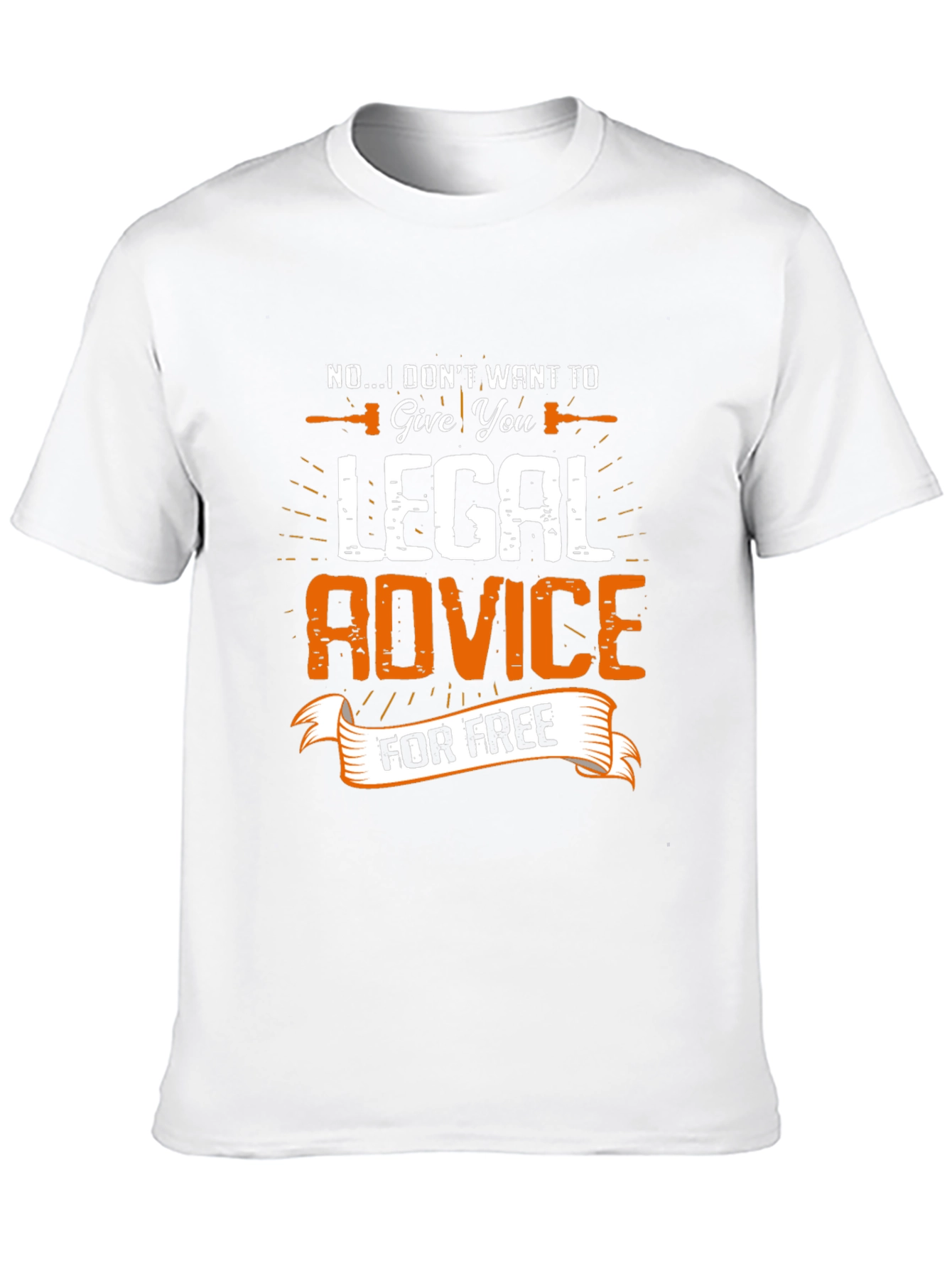 Funny Lawyer T-Shirt - Legal Advice for Free