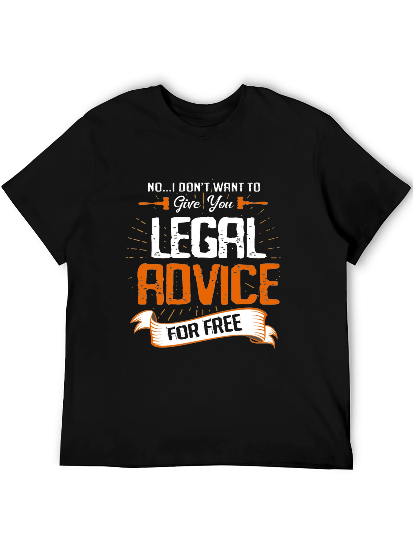 Funny Lawyer T-Shirt - Legal Advice for Free
