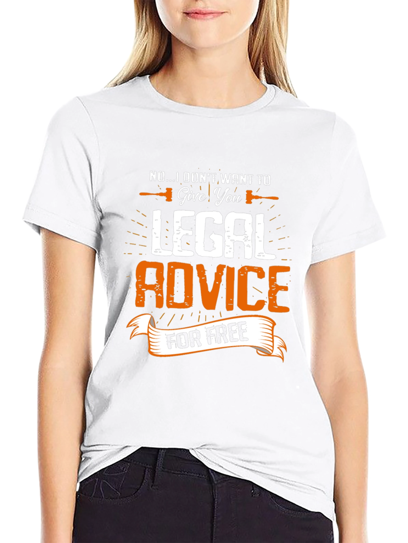 Funny Lawyer T-Shirt - Legal Advice for Free