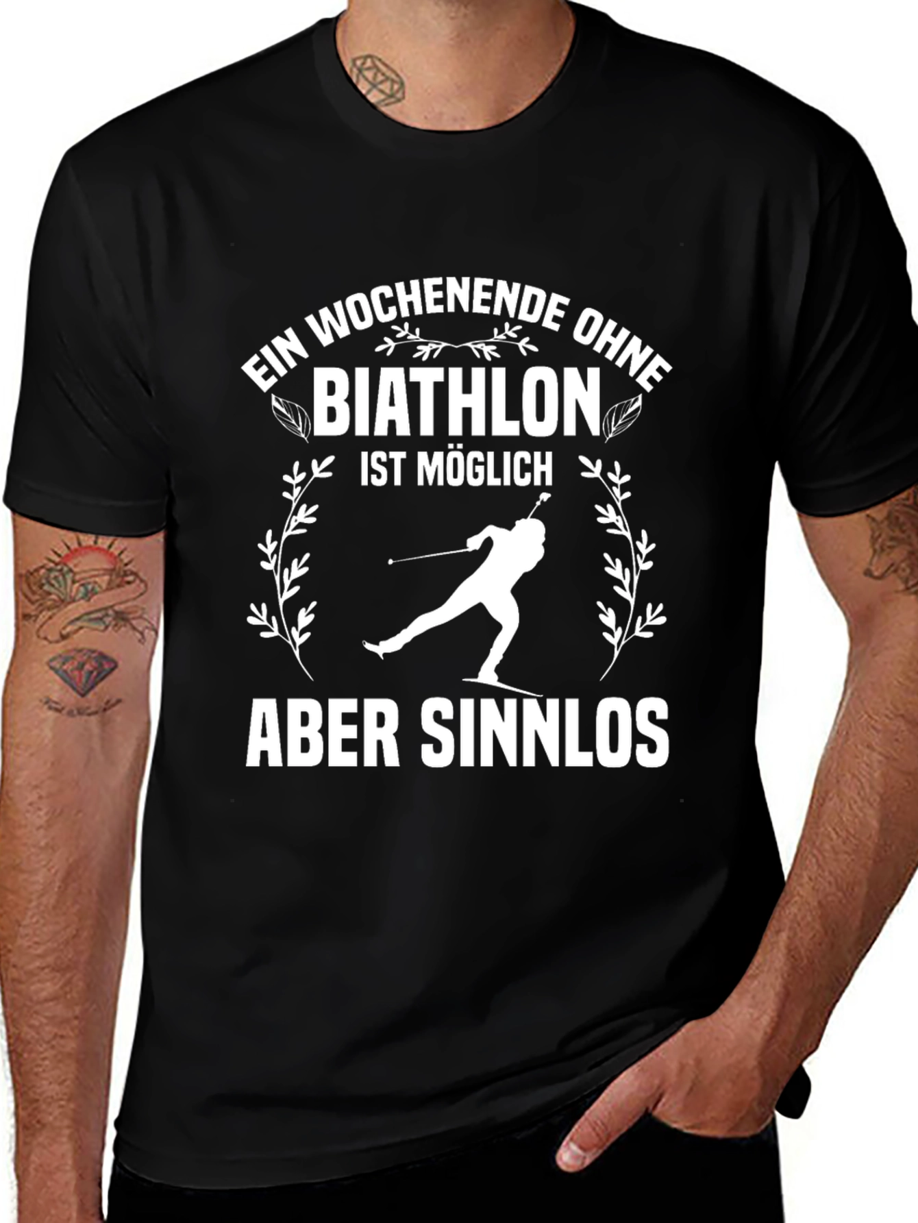 Biathlon T-Shirt - Weekend Without Biathlon Is Pointless Tee