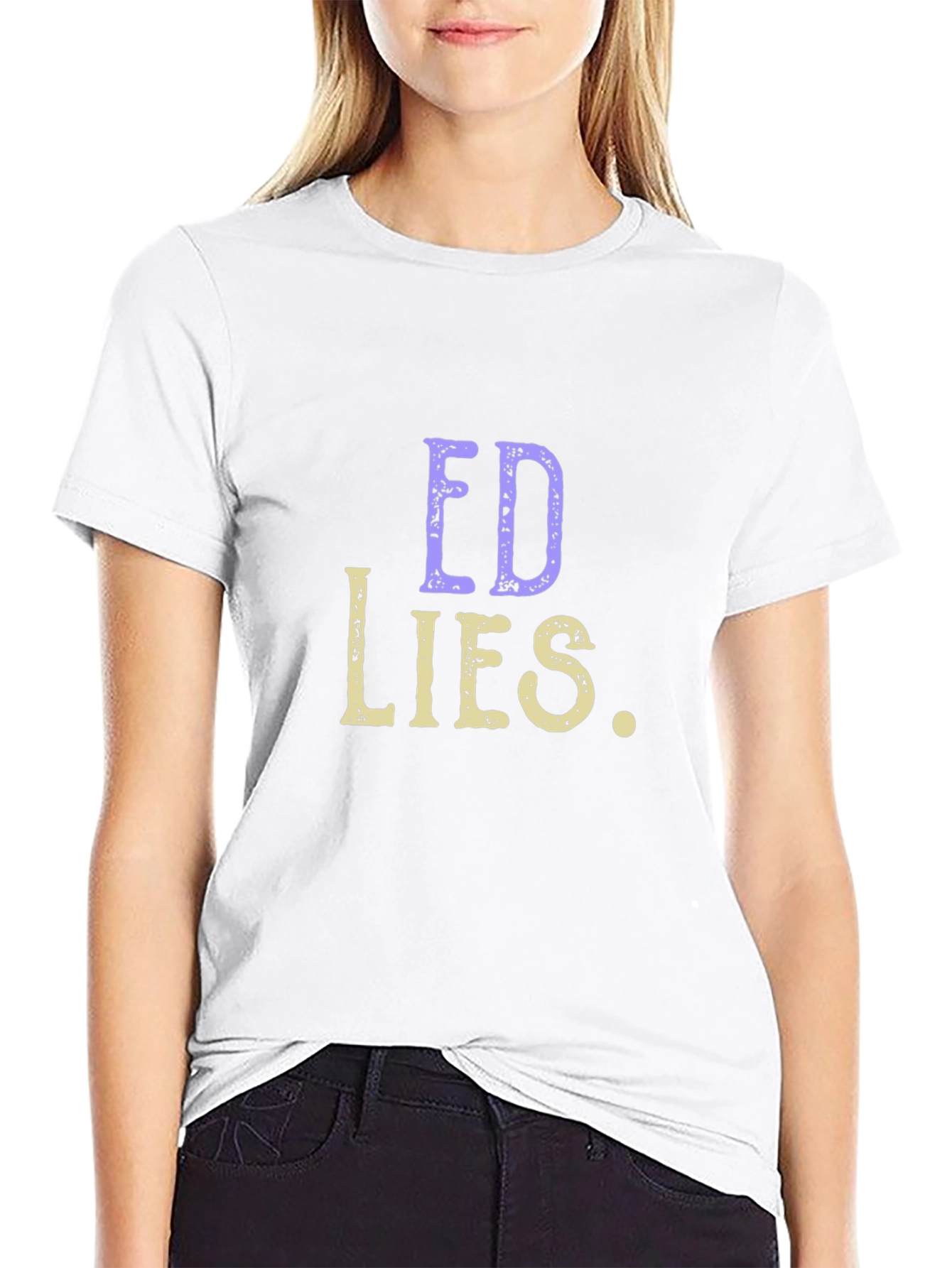 Ed Lies Graphic T-Shirt