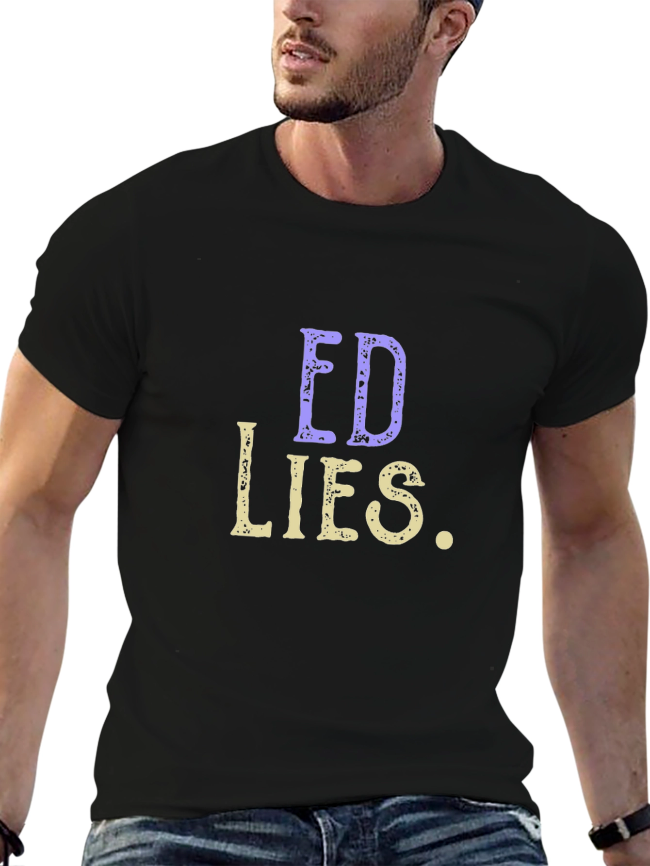 Ed Lies Graphic T-Shirt