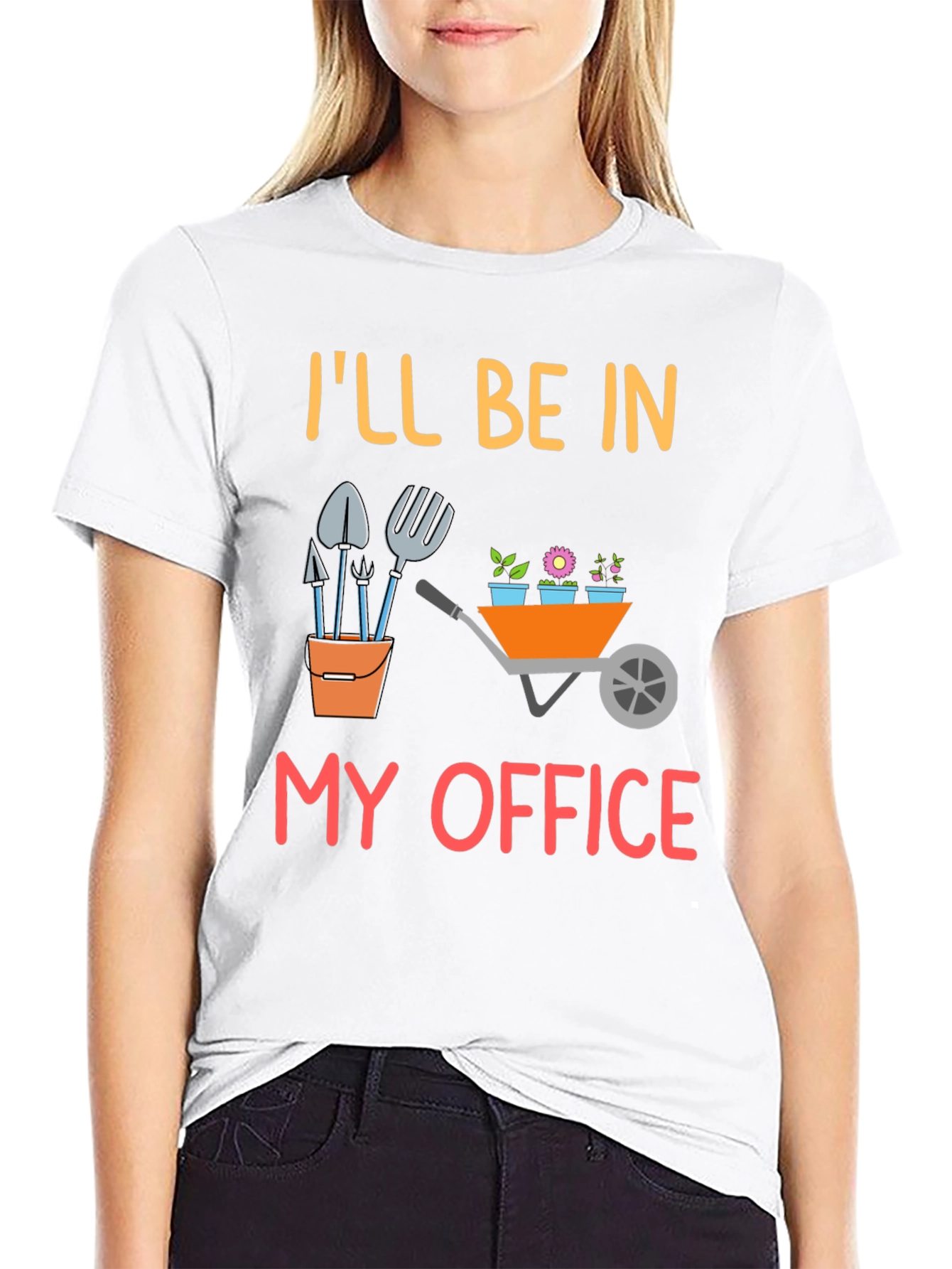 Ill Be In My Office Gardening T-Shirt