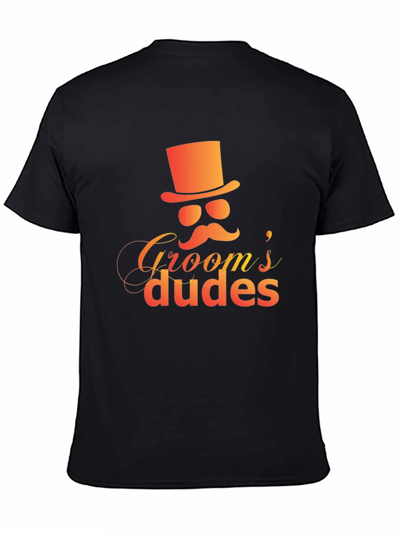 Grooms Dudes Graphic Tee - Black T-Shirt
