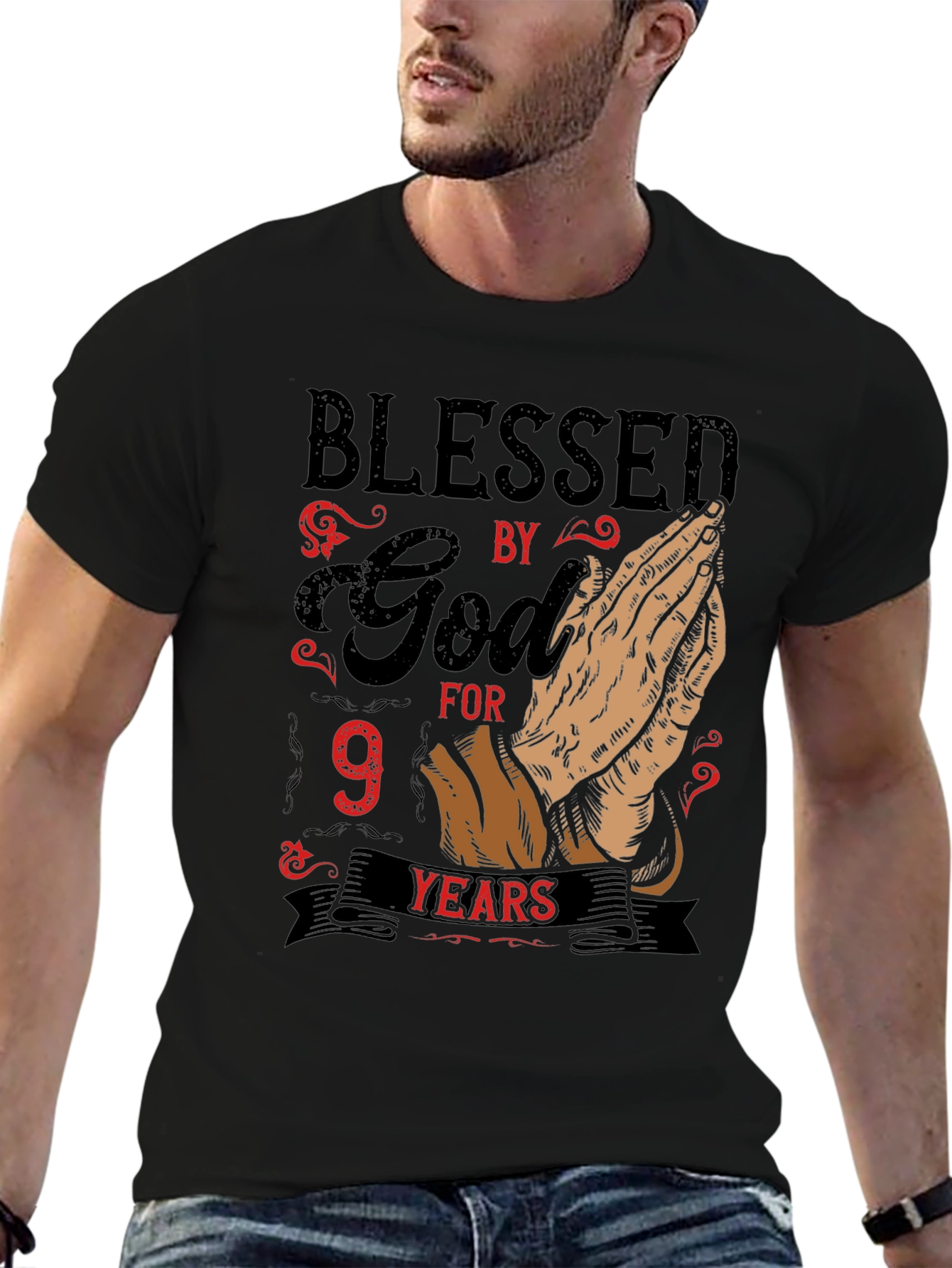 Blessed by God for 9 Years T-Shirt