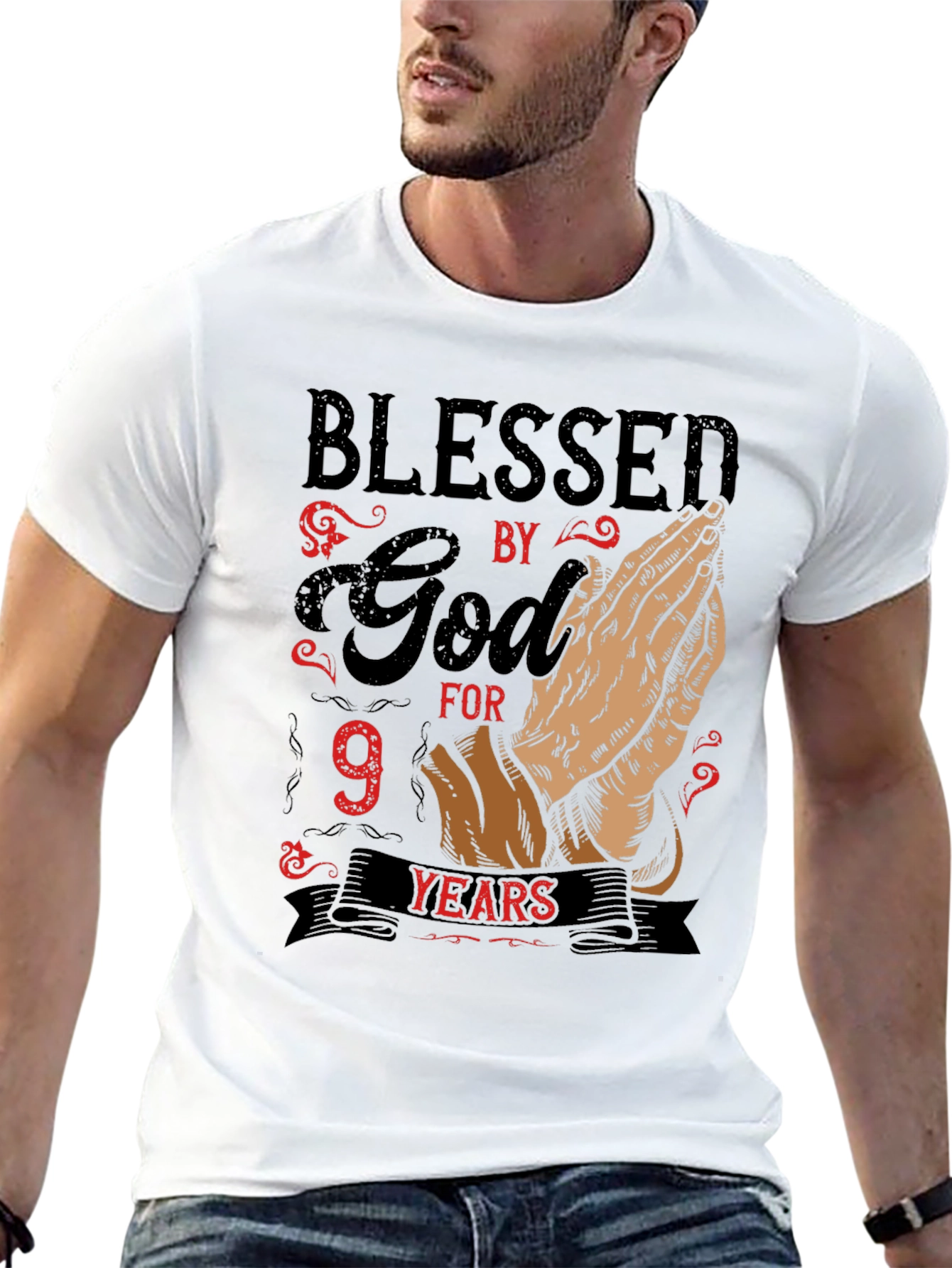Blessed by God for 9 Years T-Shirt