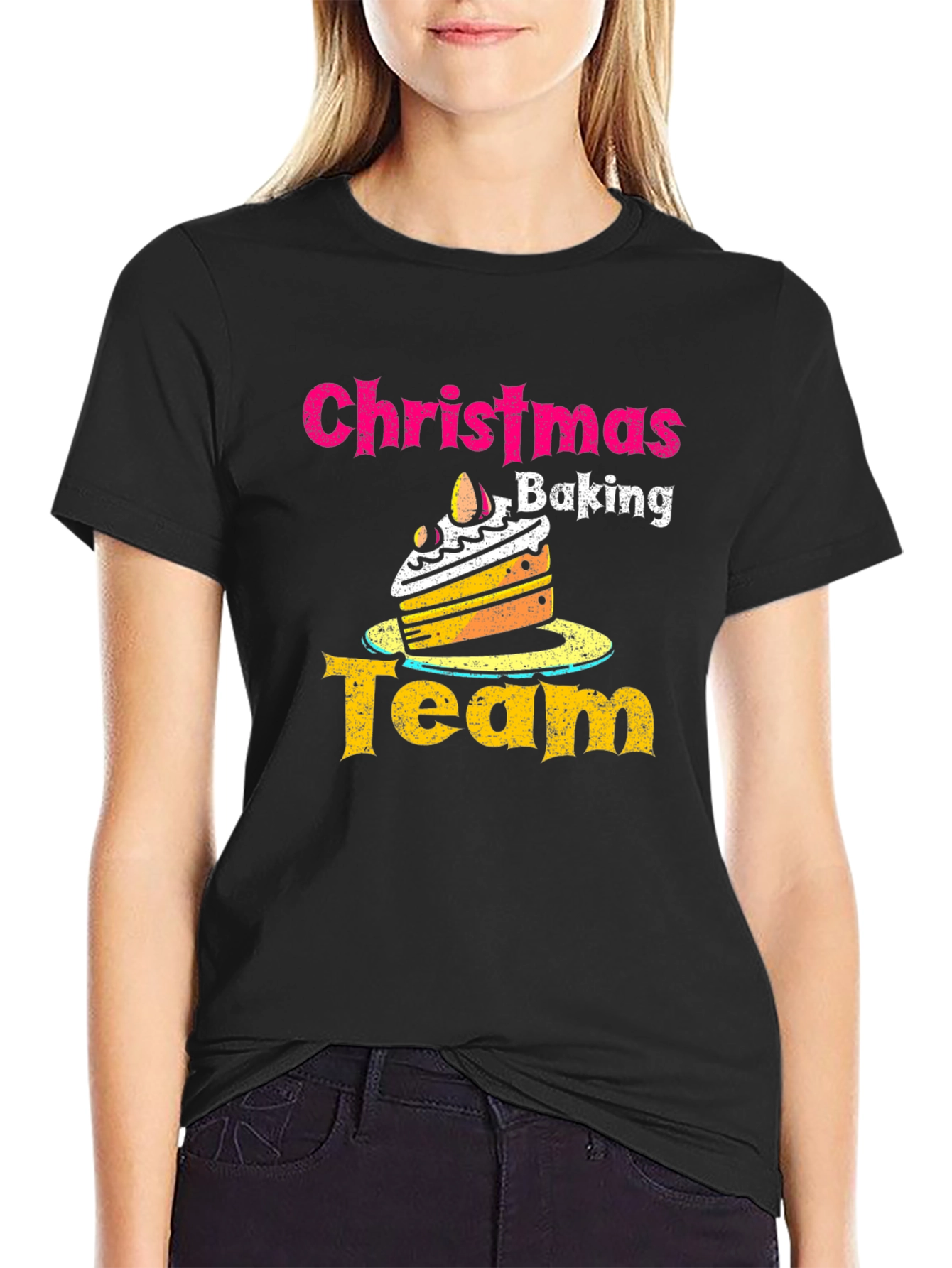 Christmas Baking Team T-Shirt - Festive Holiday Apparel