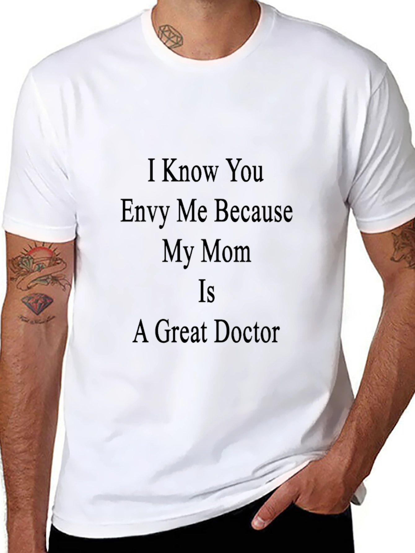 Funny My Mom is a Great Doctor T-Shirt