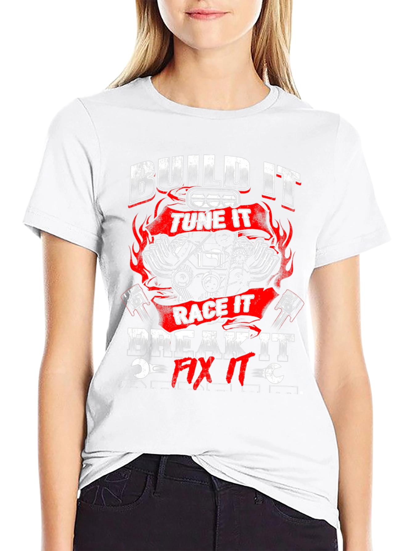 Build It Tune It Race It T-Shirt