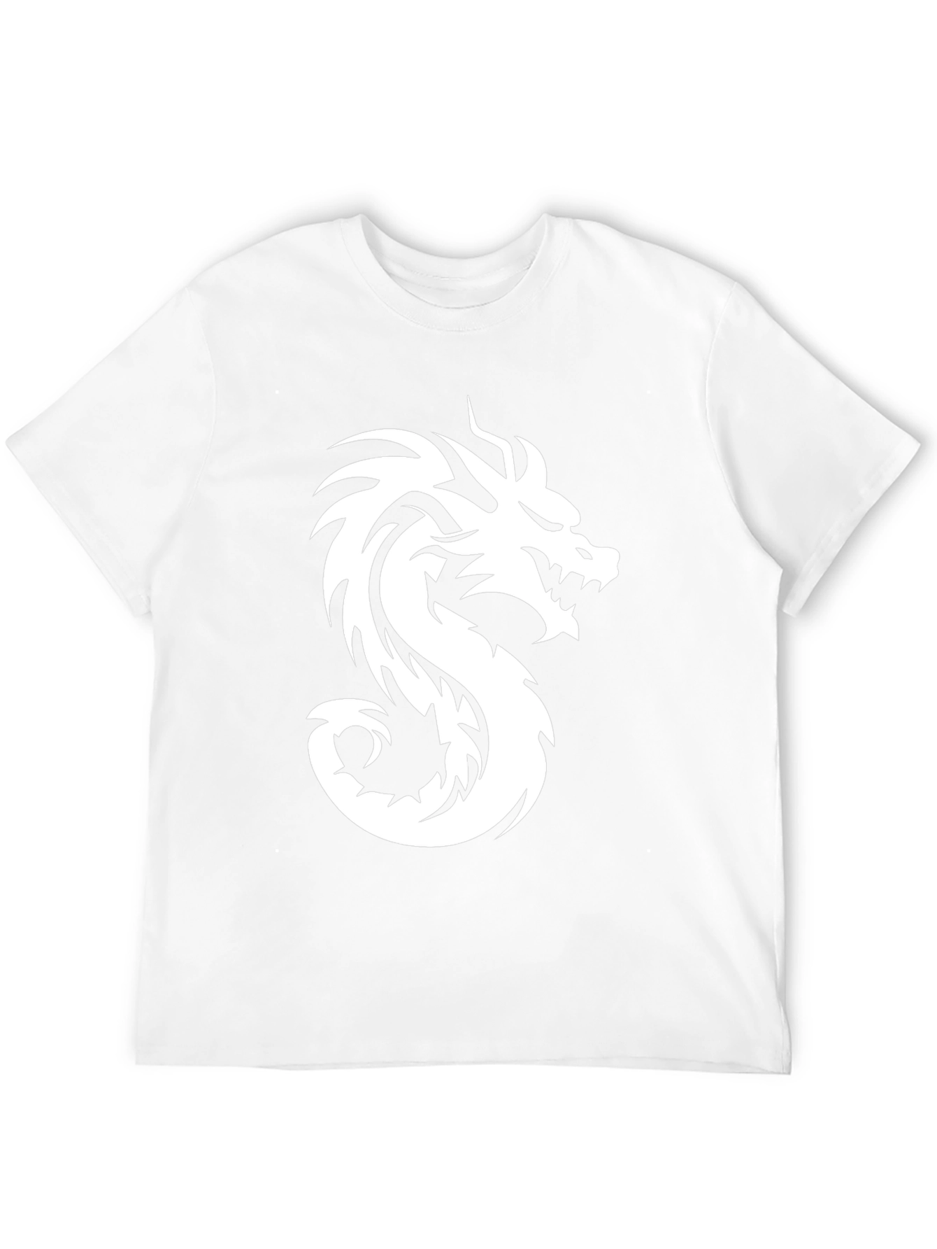 Mens Black Dragon Graphic Tee
