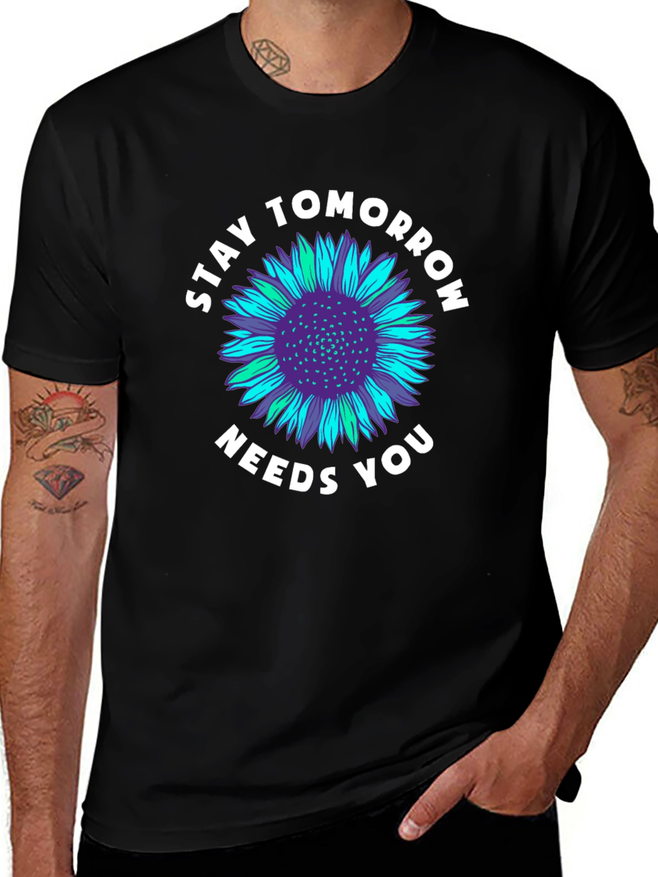 Stay Tomorrow Needs You Graphic T-Shirt