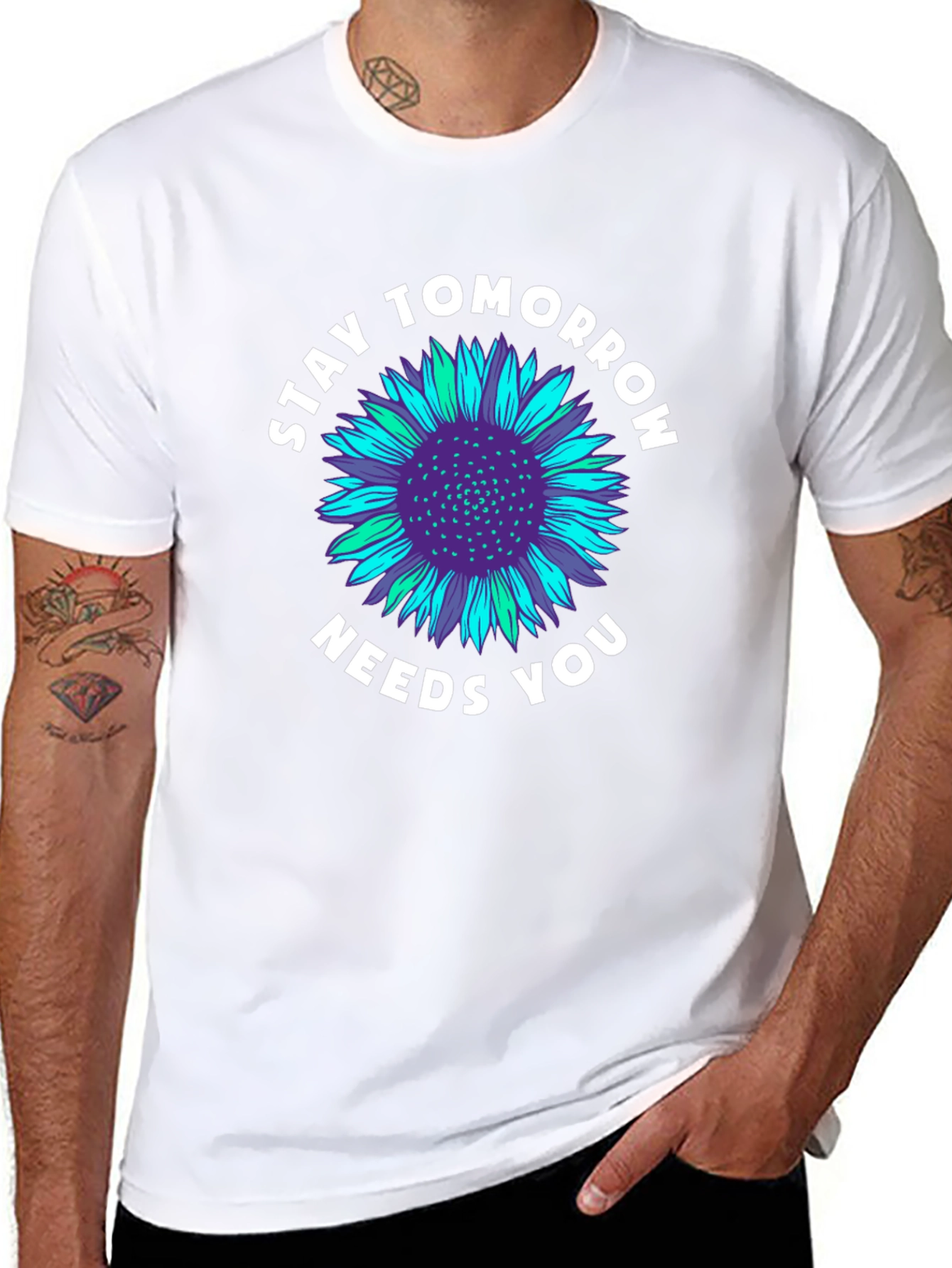 Stay Tomorrow Needs You Graphic T-Shirt