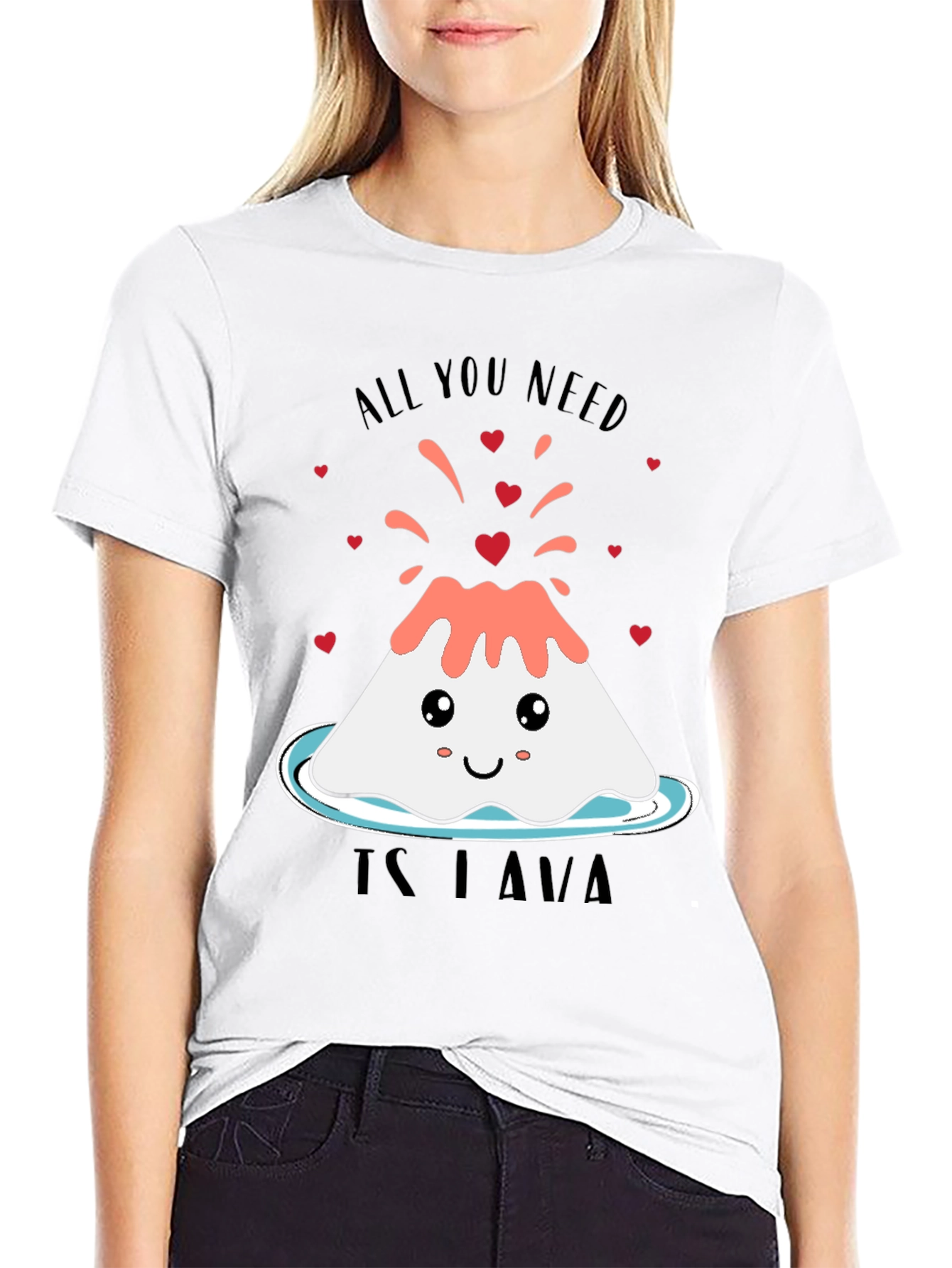 All You Need Is Lava Valentines Day T-Shirt