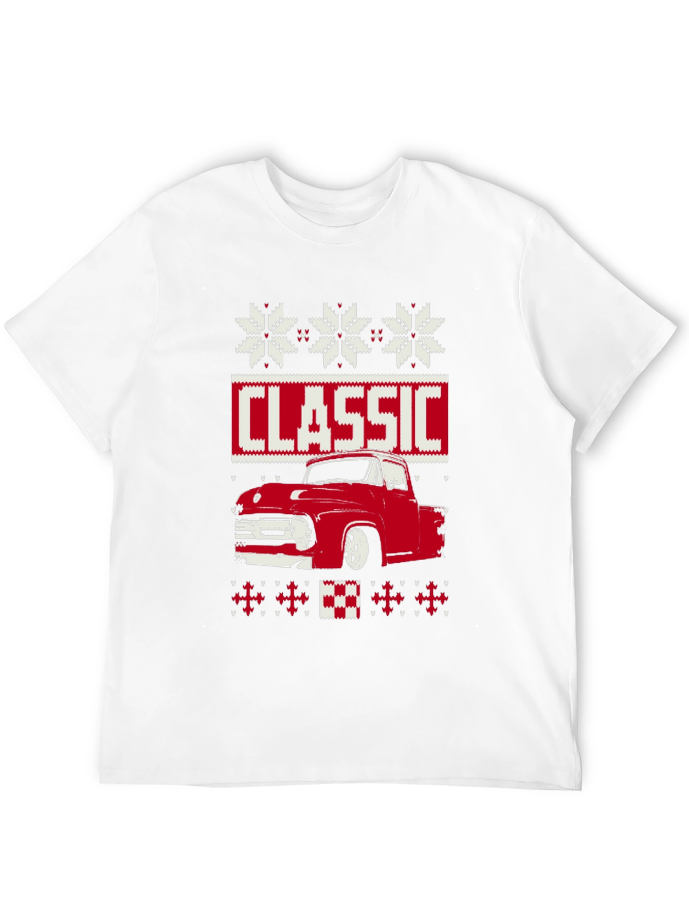 Classic Truck Christmas Sweater T-Shirt