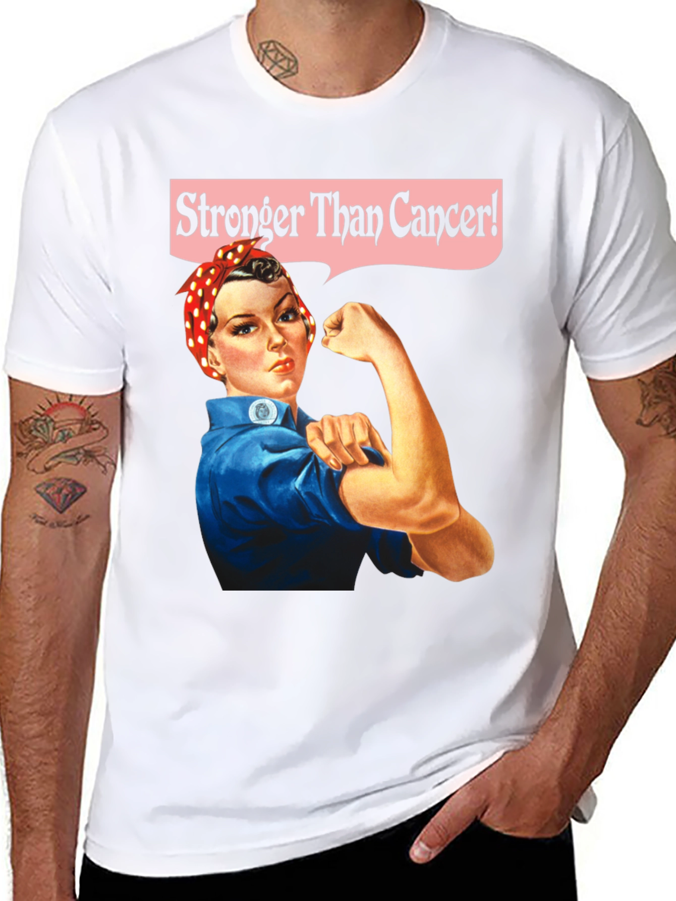 Stronger Than Cancer! Unisex Graphic T-Shirt