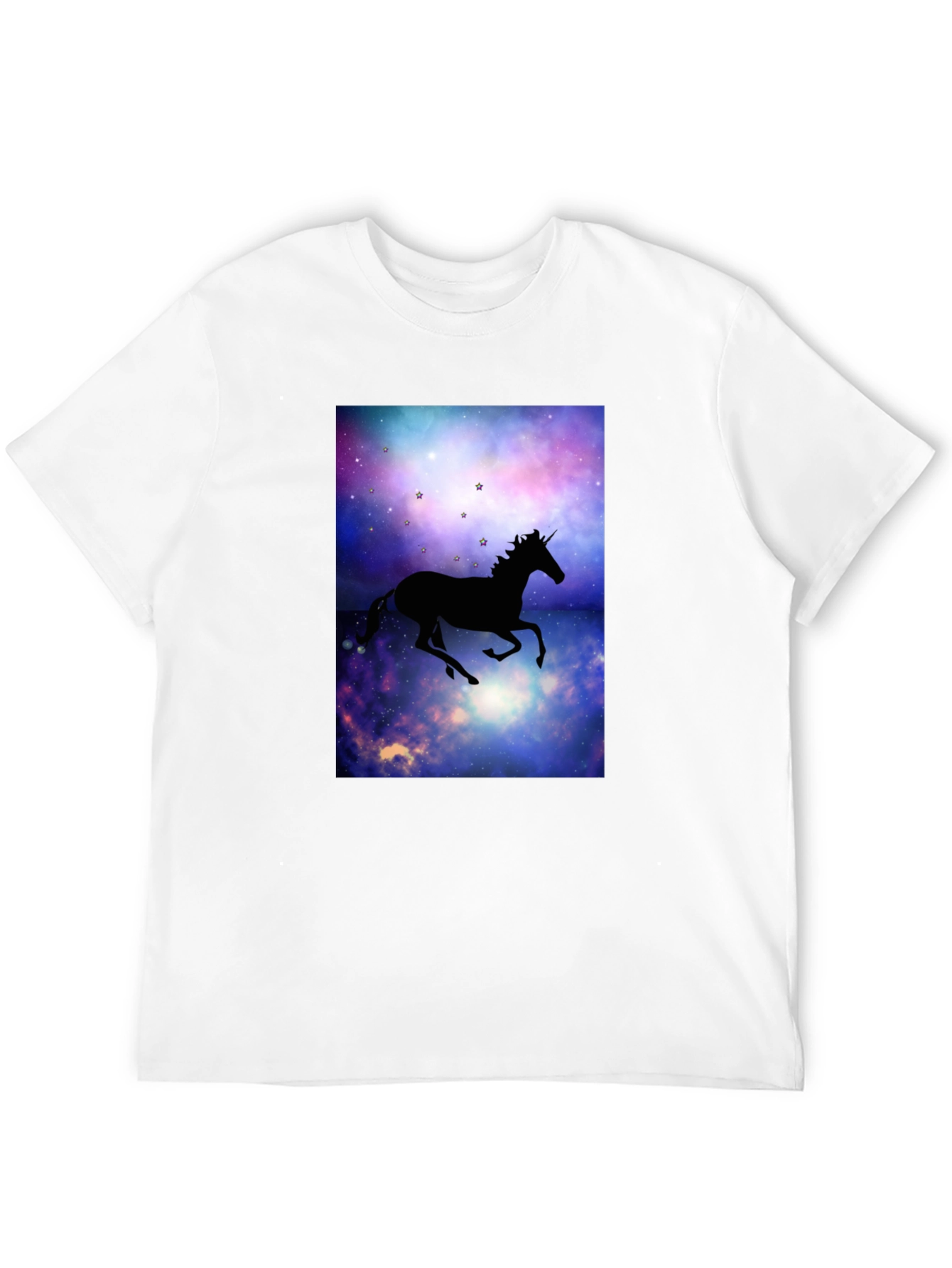 Unicorn Galaxy Graphic T-Shirt