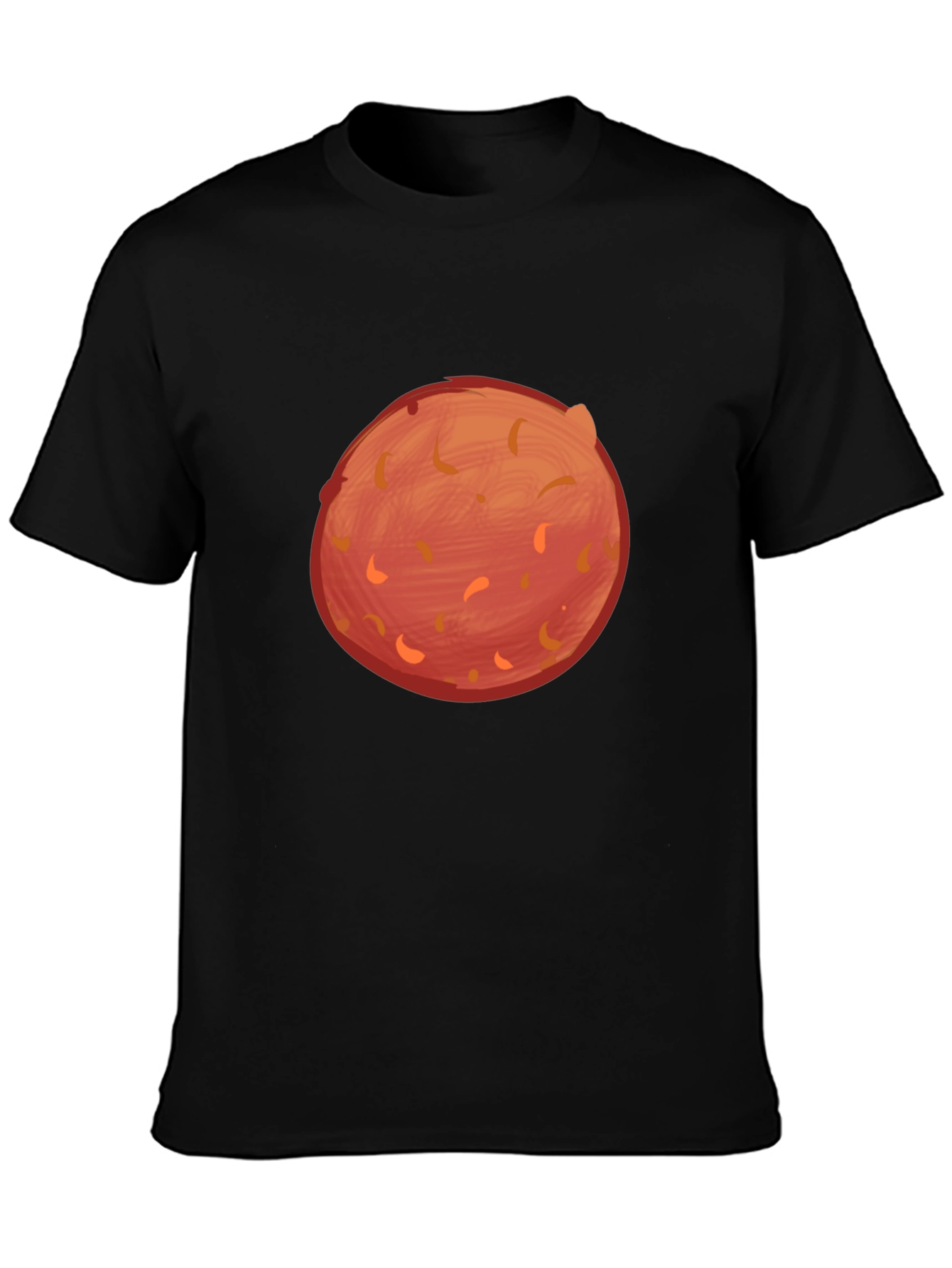 Mars Planet Graphic T-Shirt