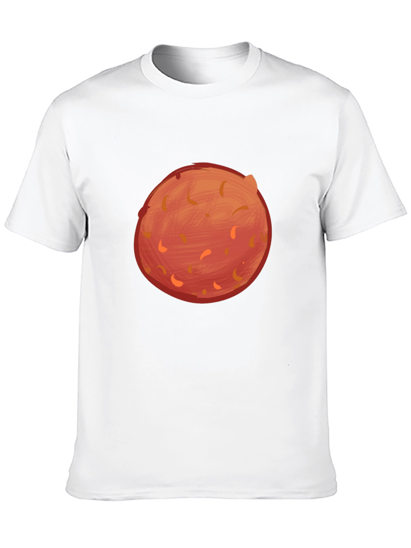 Mars Planet Graphic T-Shirt