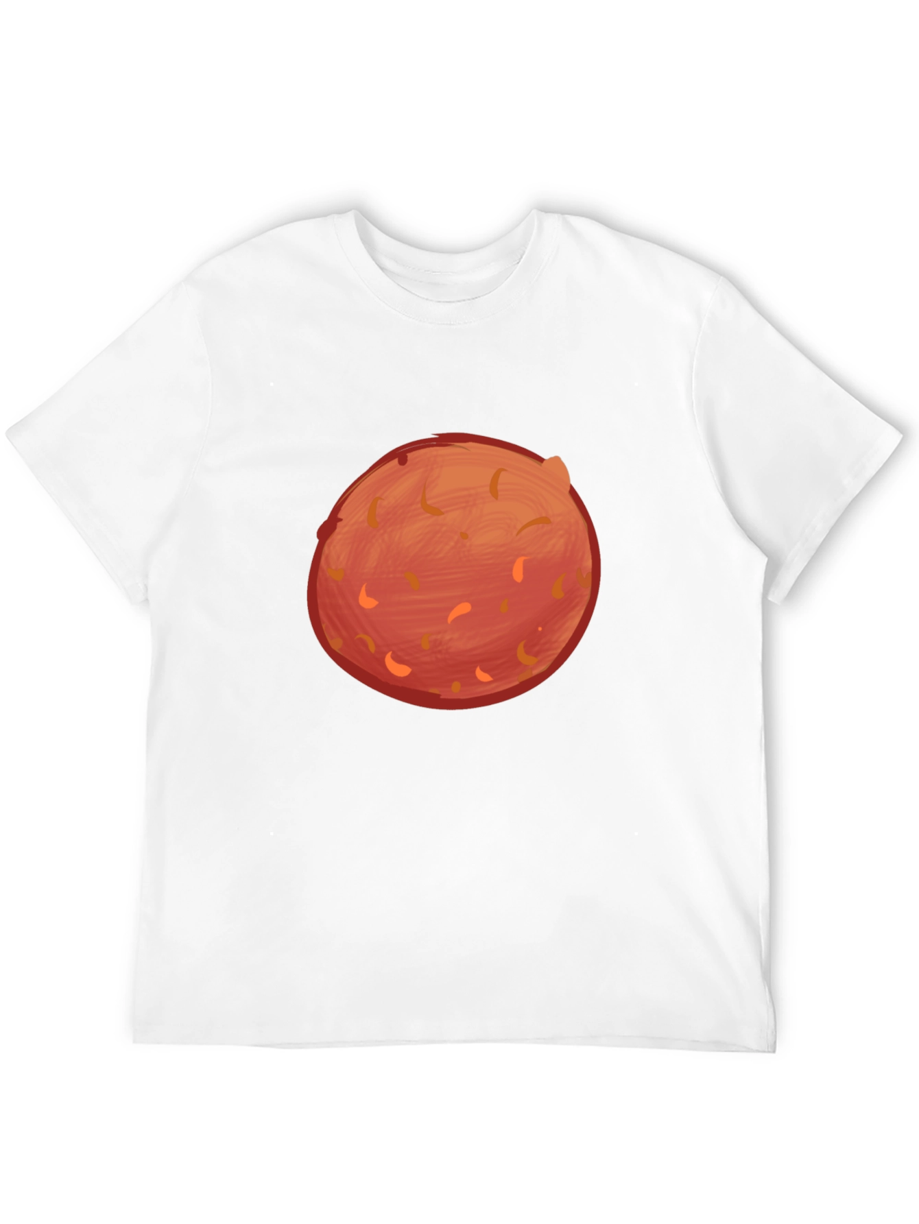 Mars Planet Graphic T-Shirt