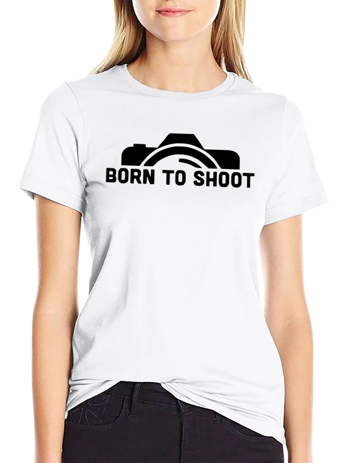 Born to Shoot Camera T-Shirt