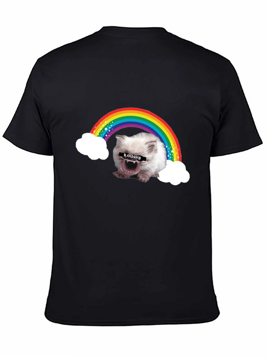 Random Rainbow Cat Meme T-Shirt