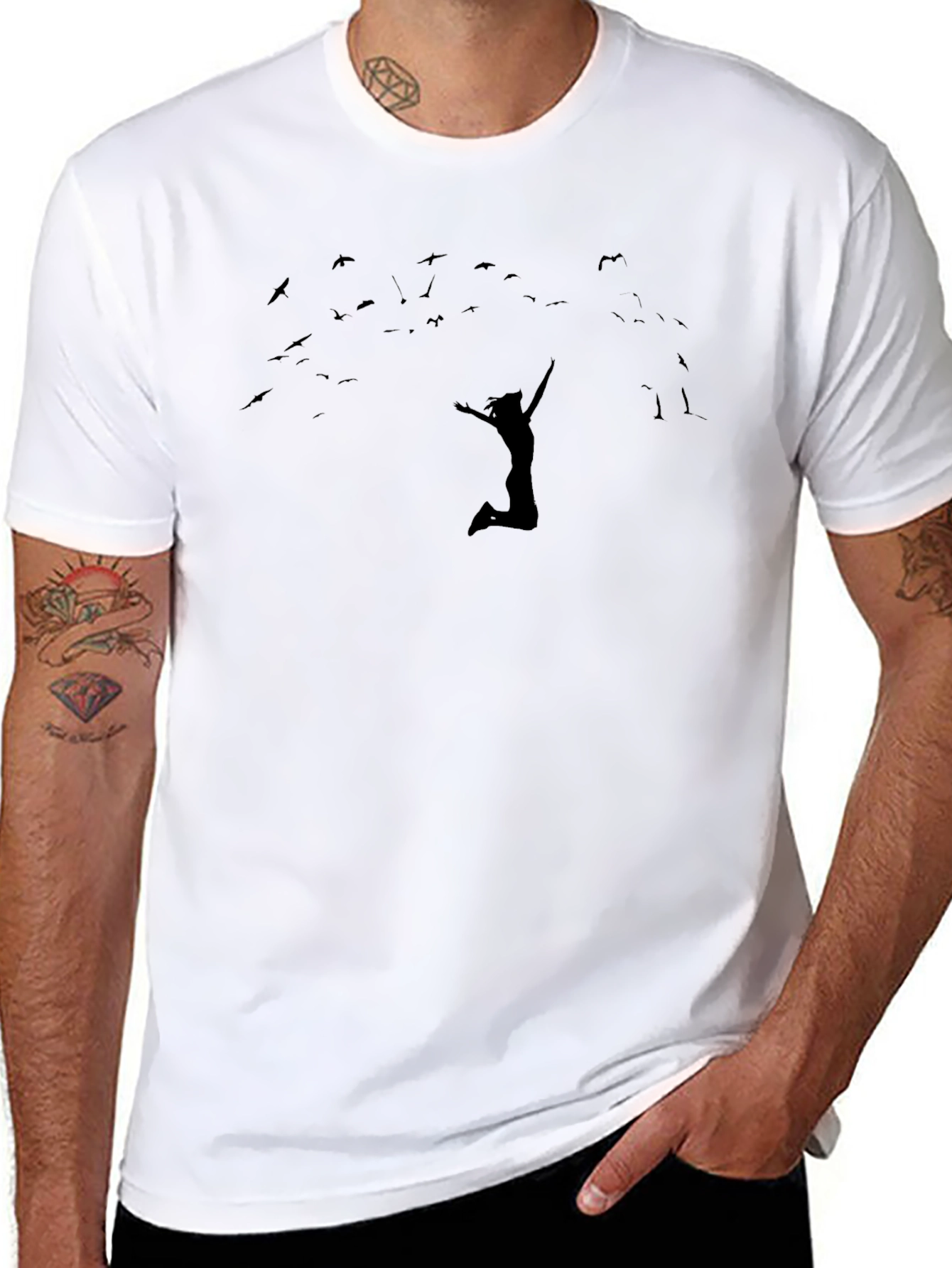 Freedom Flight Graphic Tee - Black