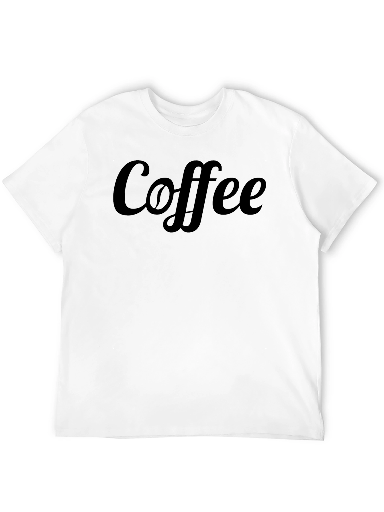 Coffee Graphic T-Shirt - Black Casual Tee