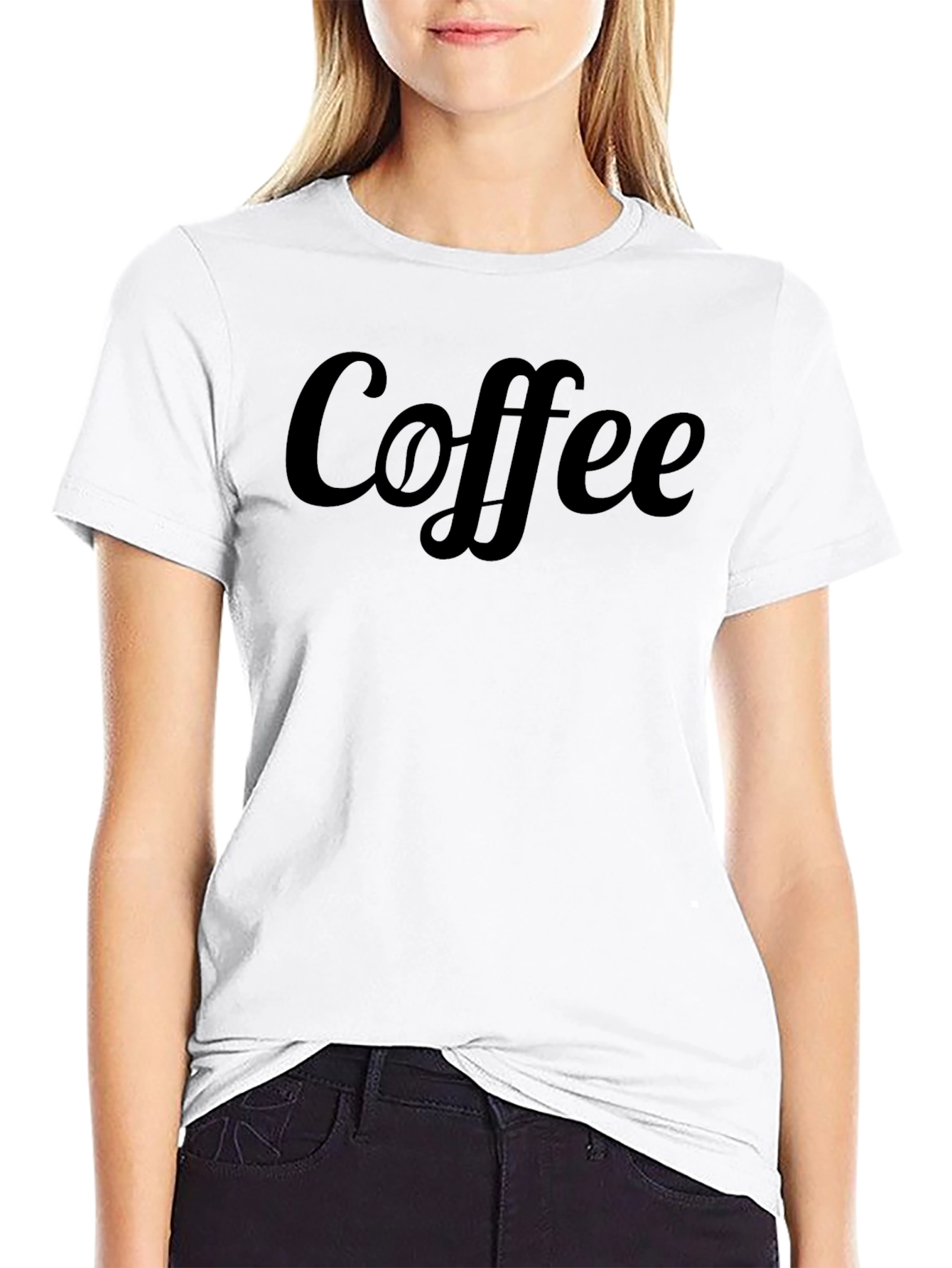 Coffee Graphic T-Shirt - Black Casual Tee