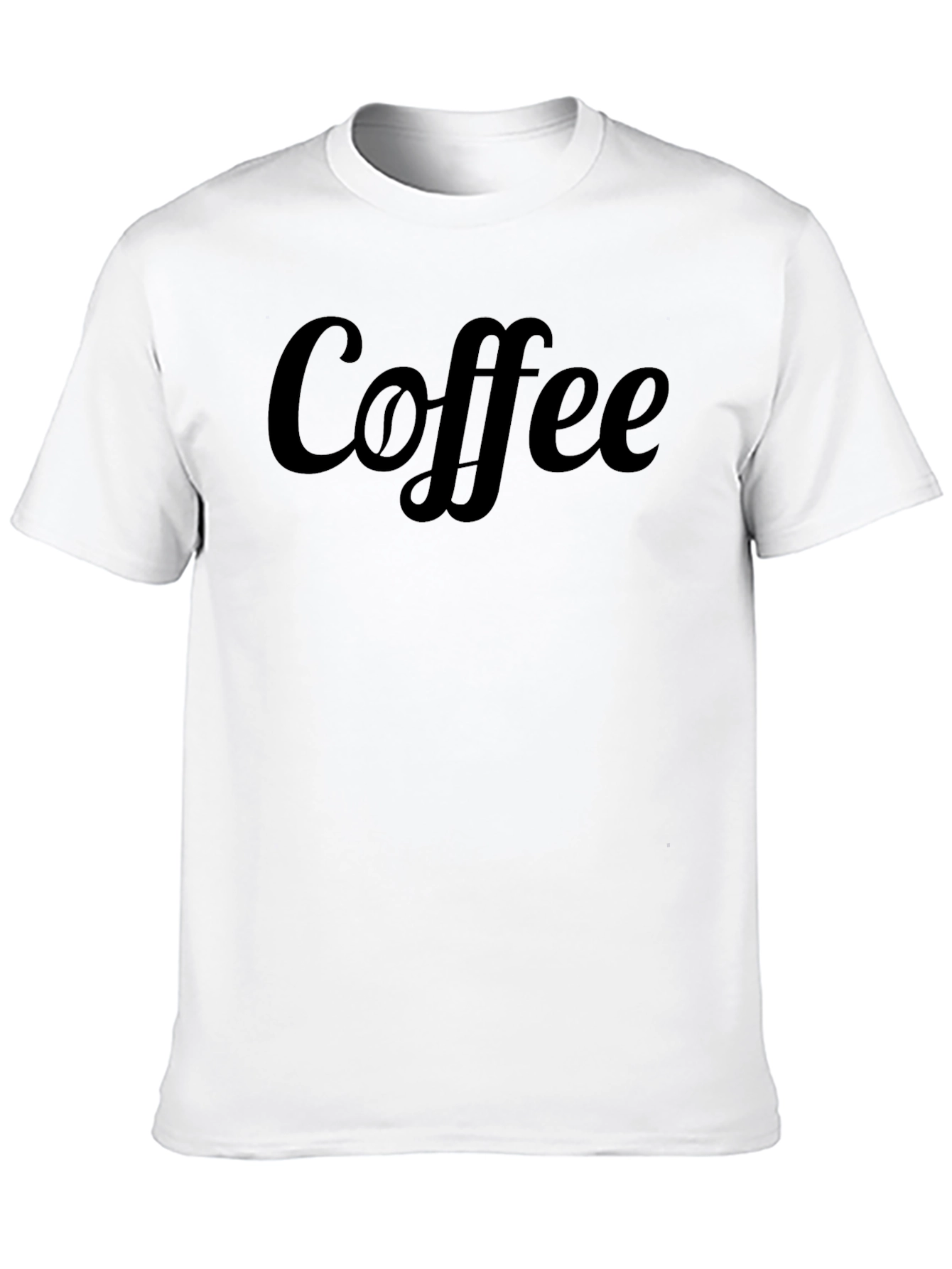 Coffee Graphic T-Shirt - Black Casual Tee