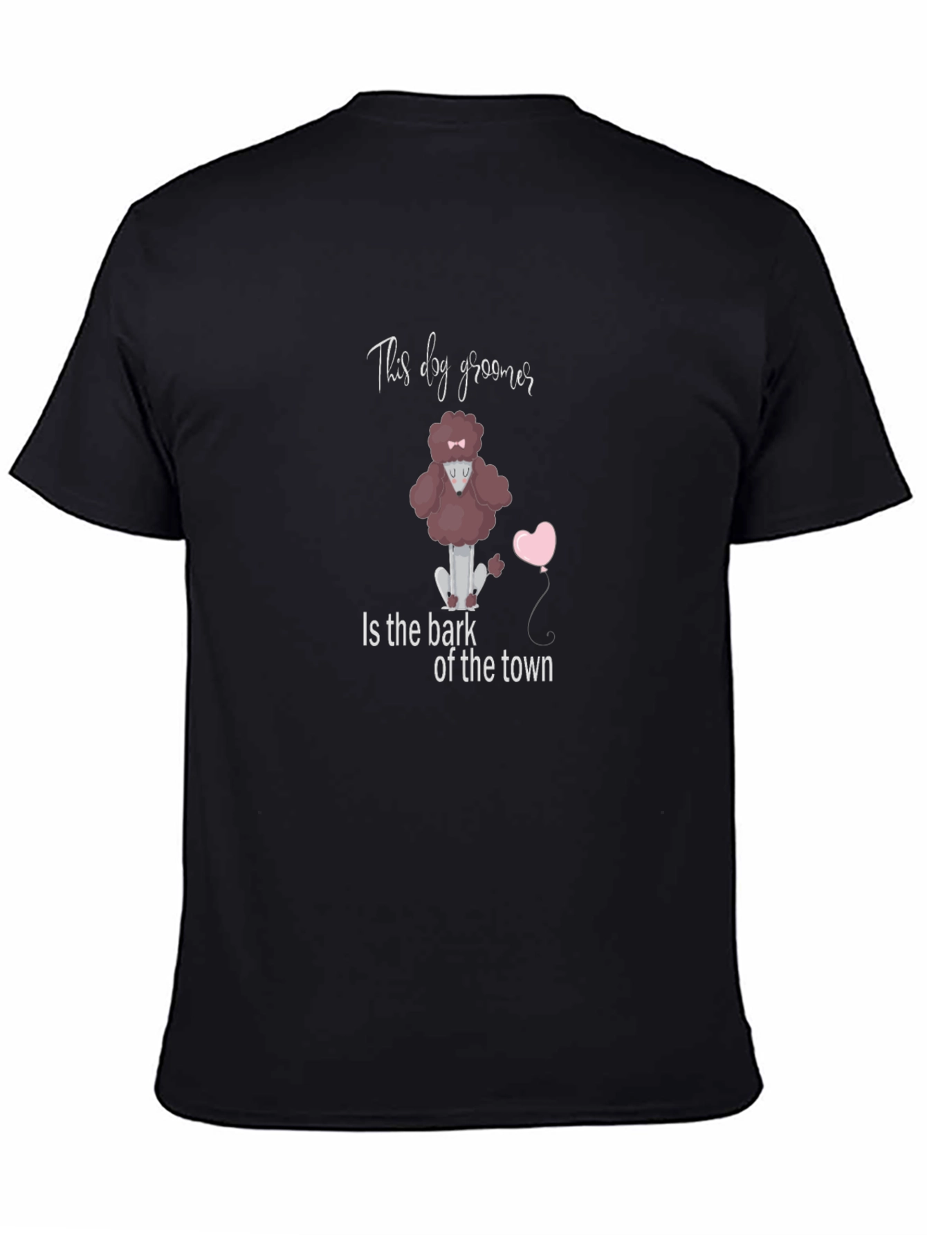 Dog Groomer Poodle Graphic Tee - Cute & Stylish
