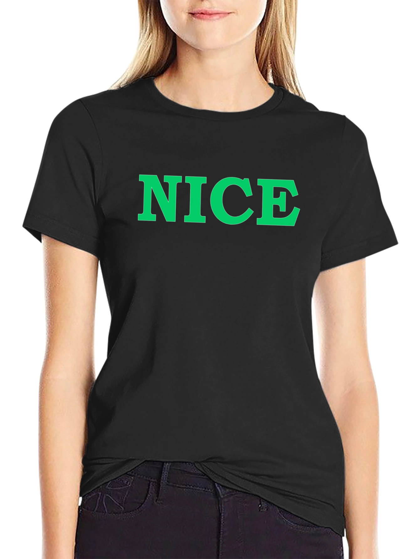 NICE Graphic T-Shirt - Black