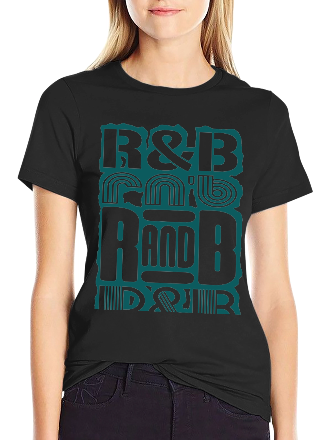 R&B Graphic Tee - Music Lover T-Shirt