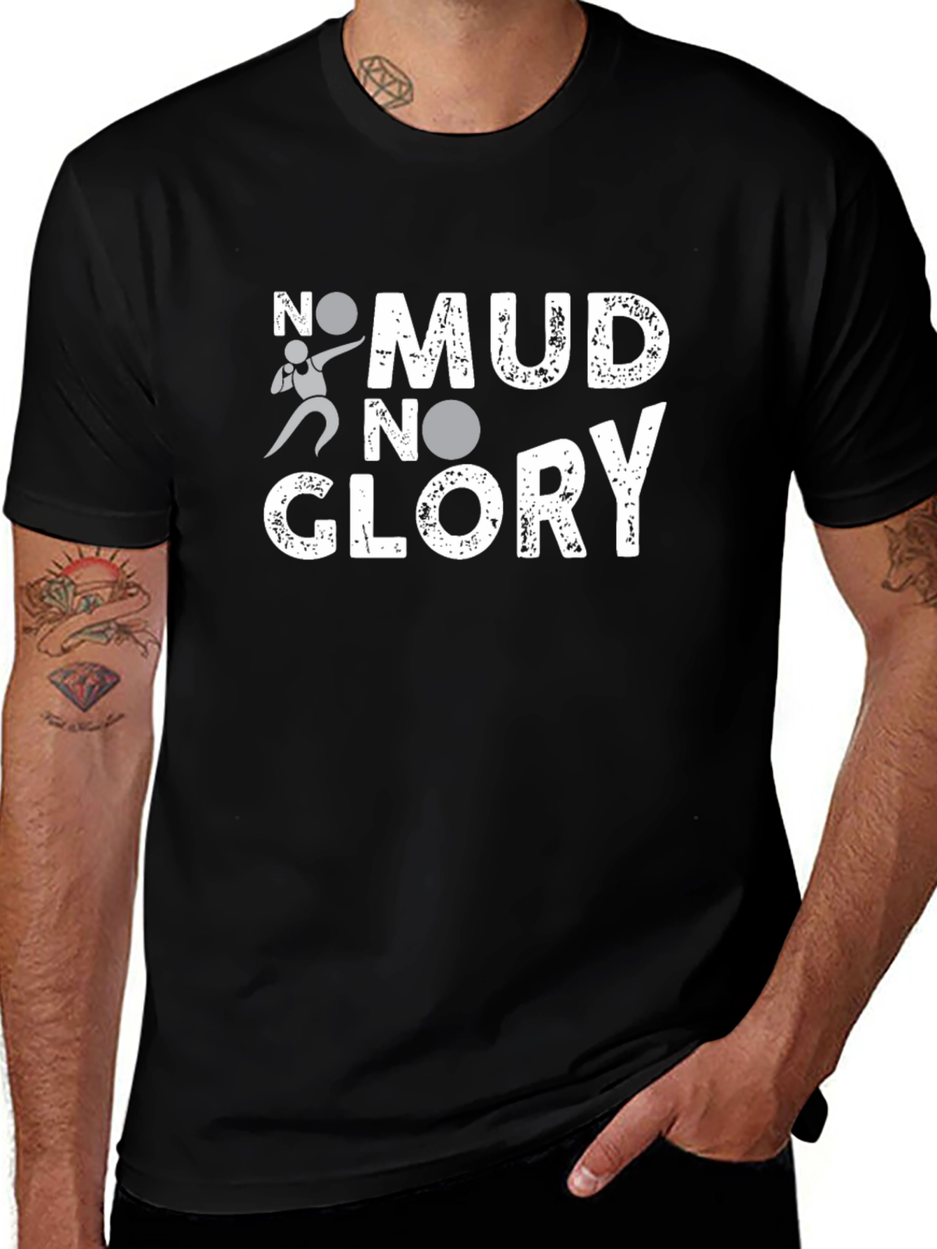 No Mud No Glory Graphic T-Shirt