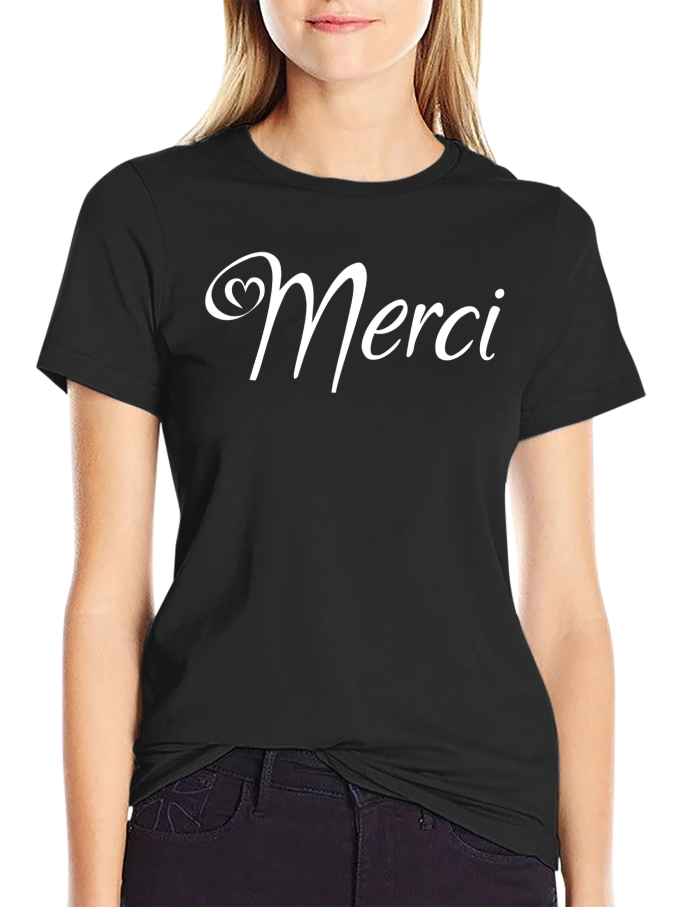 Merci Graphic T-Shirt - Stylish Casual Wear