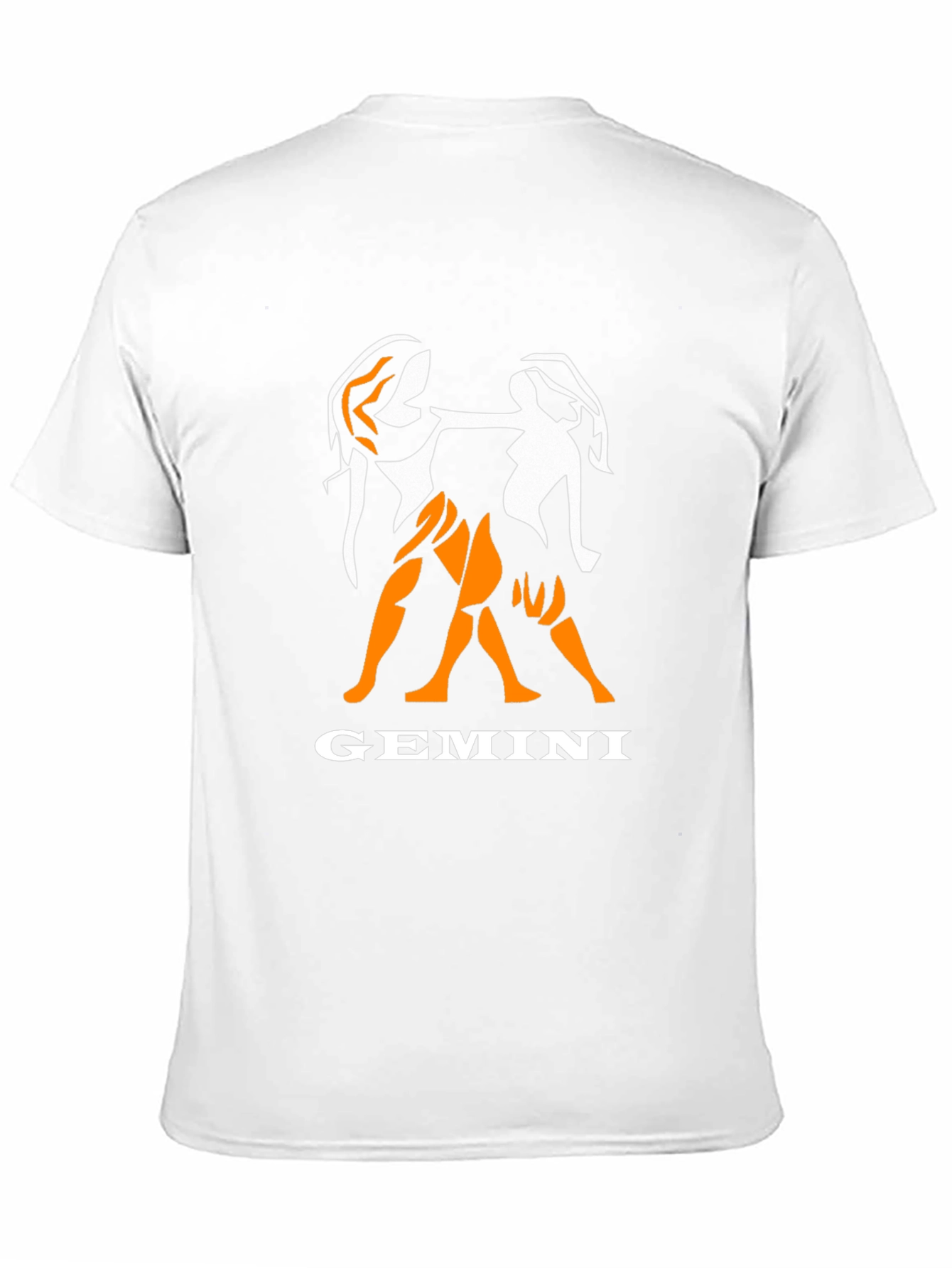 Gemini Zodiac Graphic Tee - Black