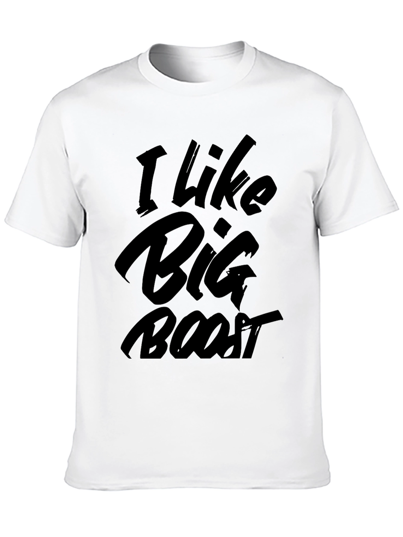 I Like Big Boost Graphic T-Shirt - Black