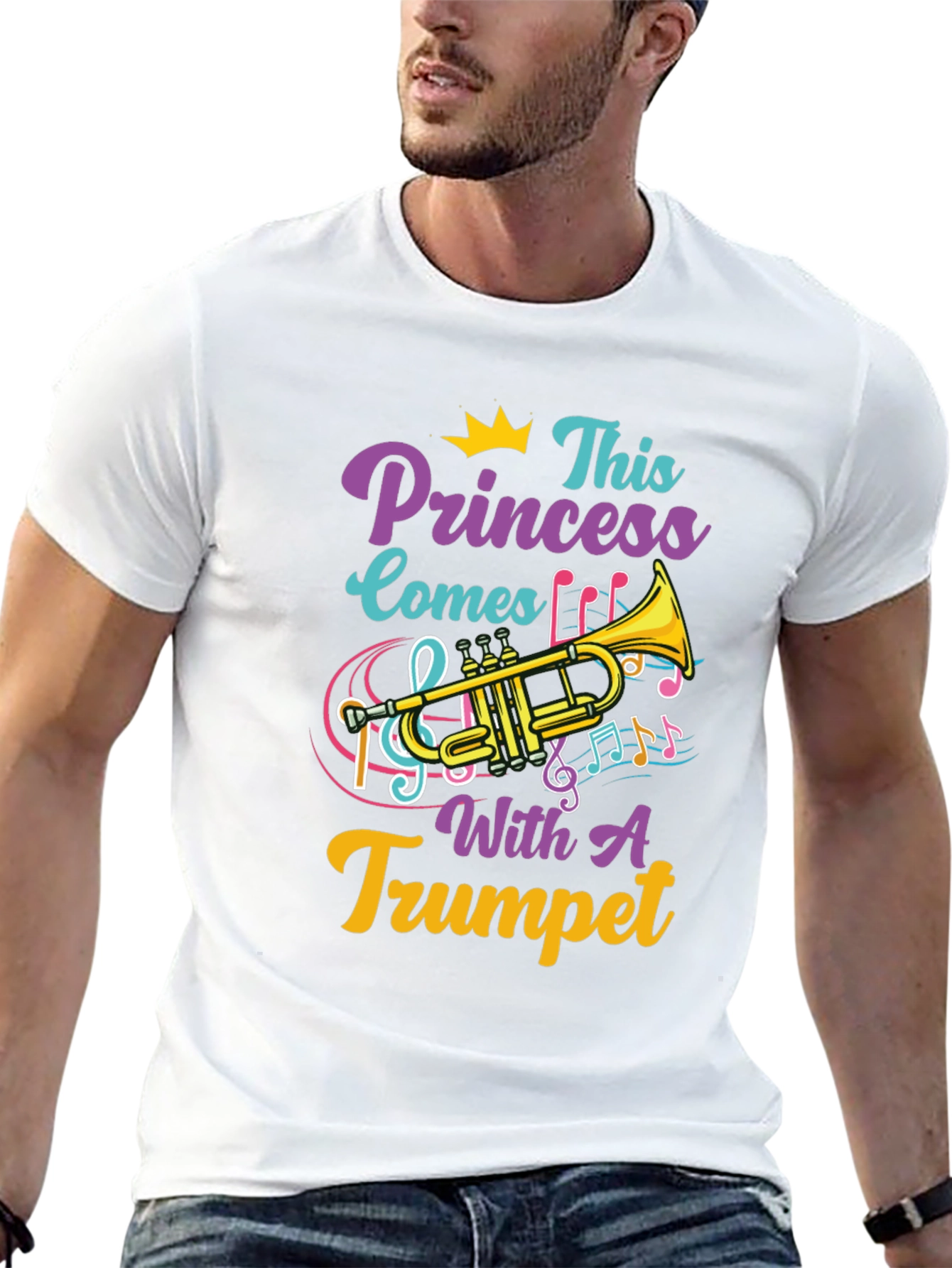 Princess Trumpet Player T-Shirt