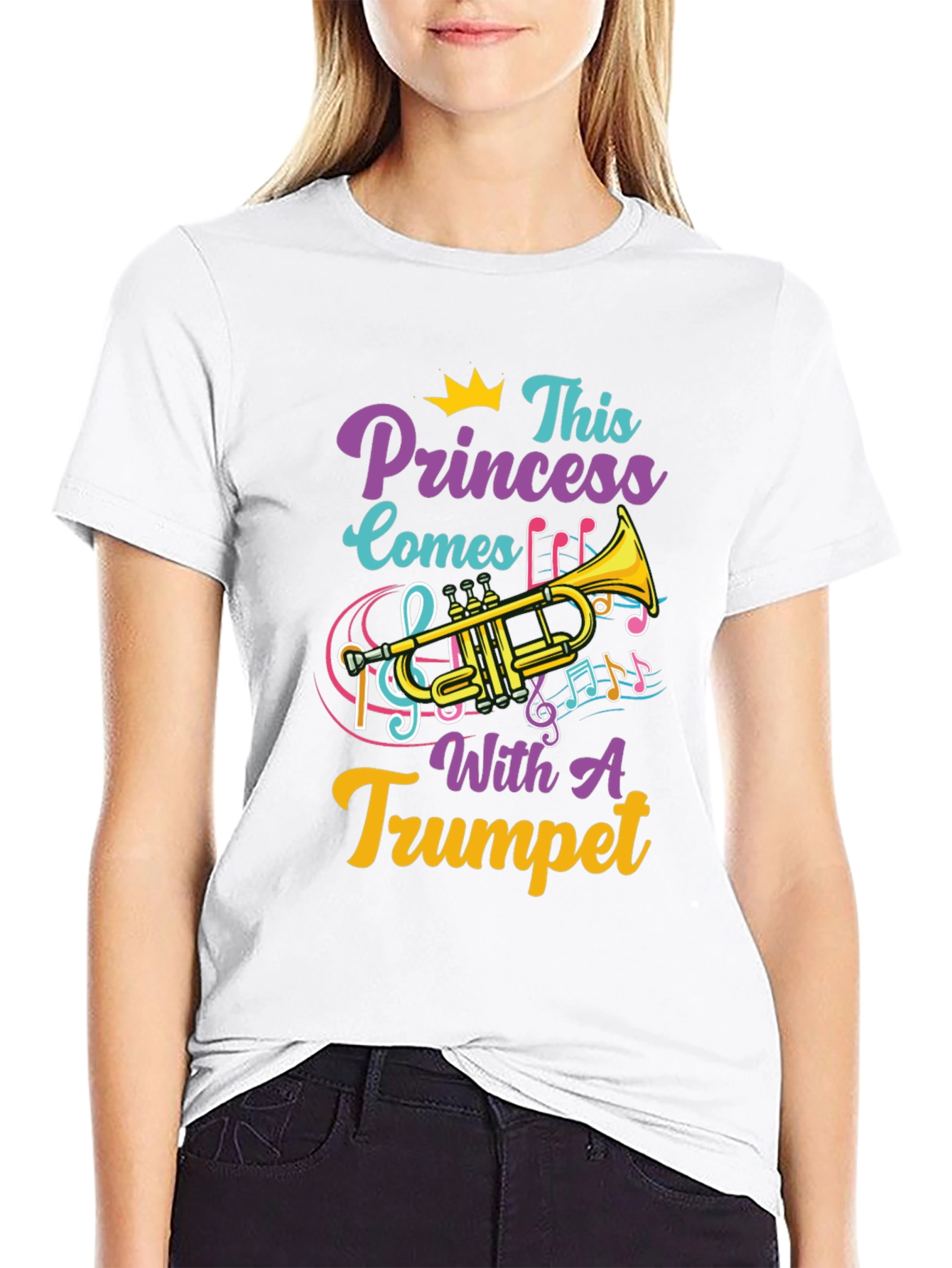 Princess Trumpet Player T-Shirt