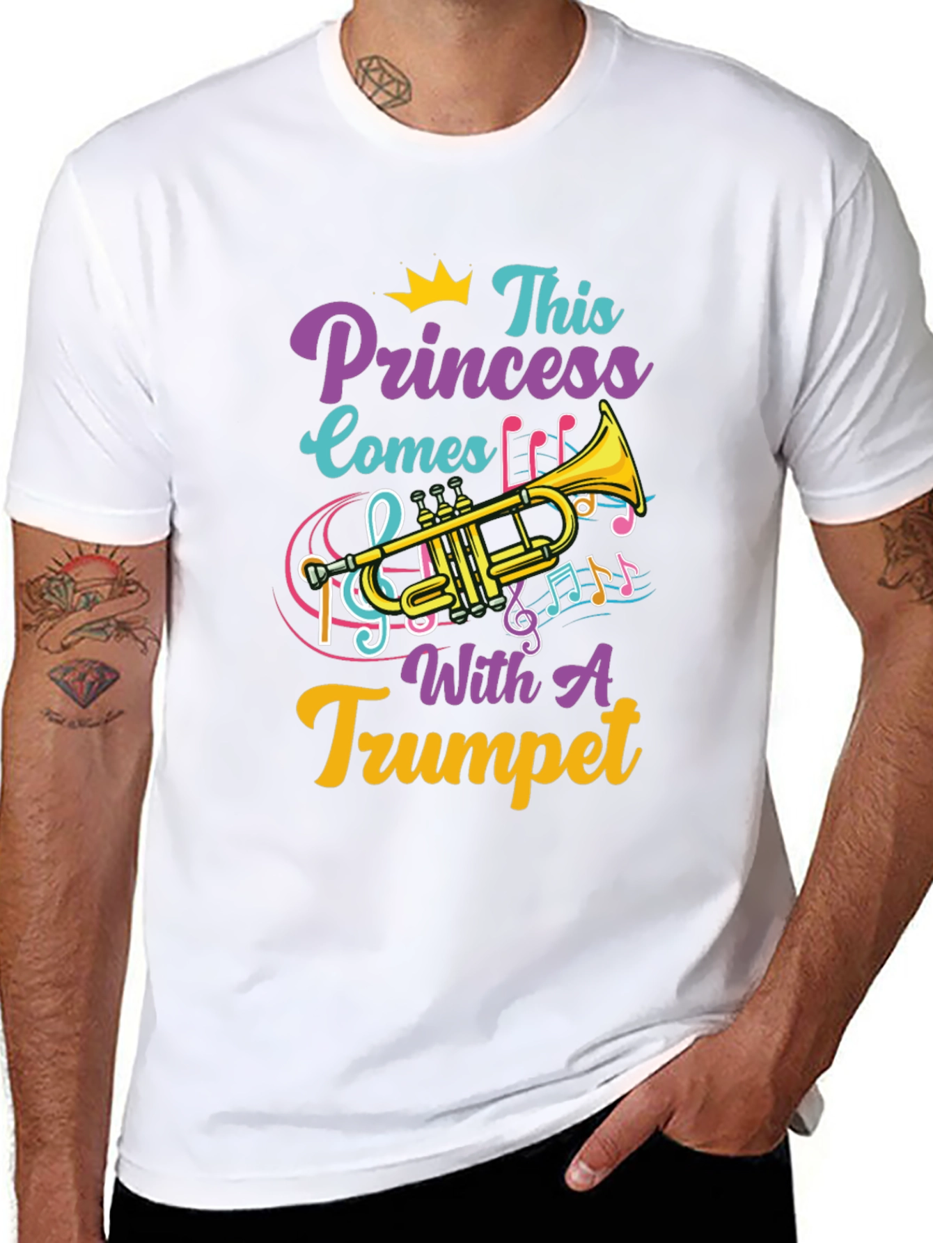Princess Trumpet Player T-Shirt
