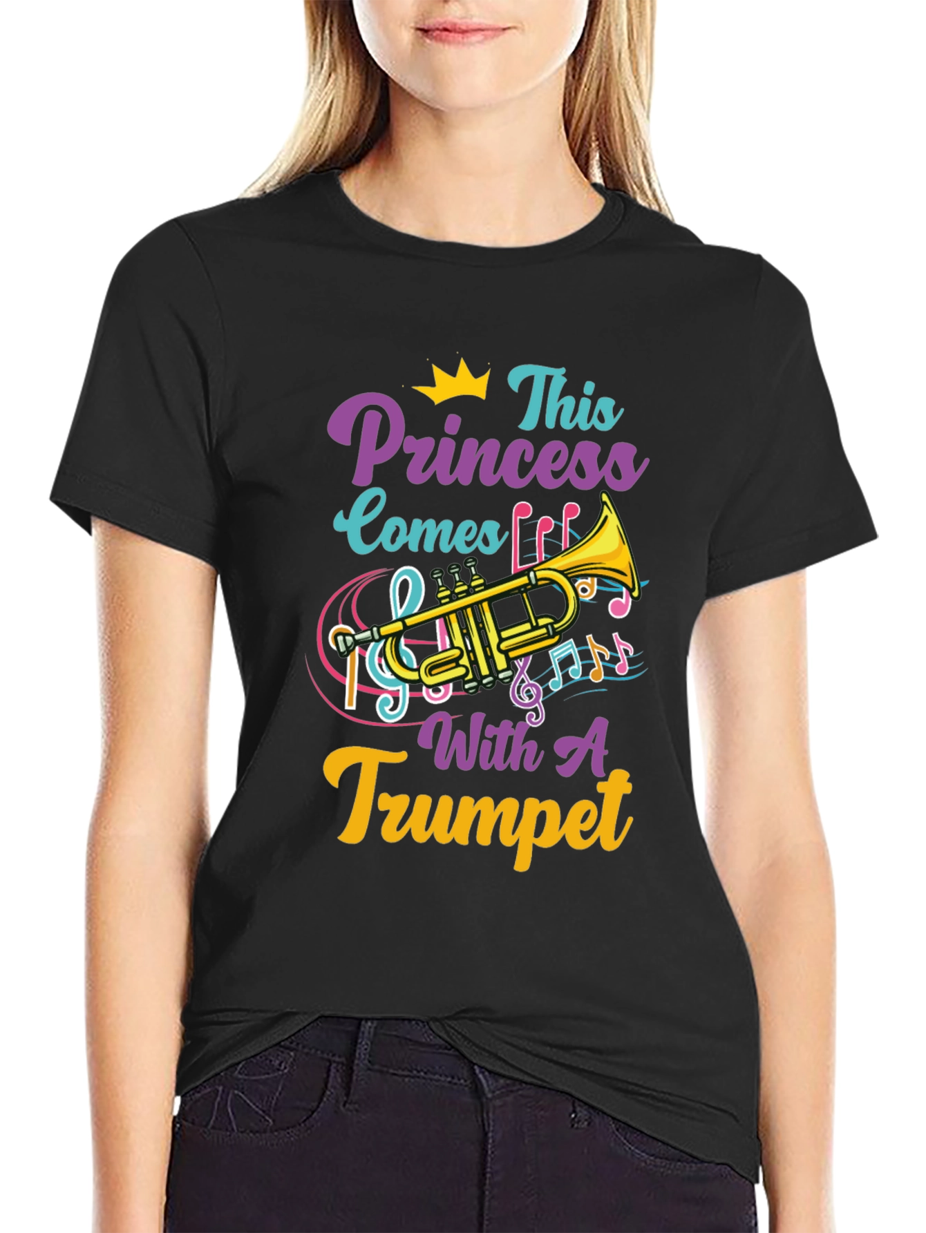 Princess Trumpet Player T-Shirt