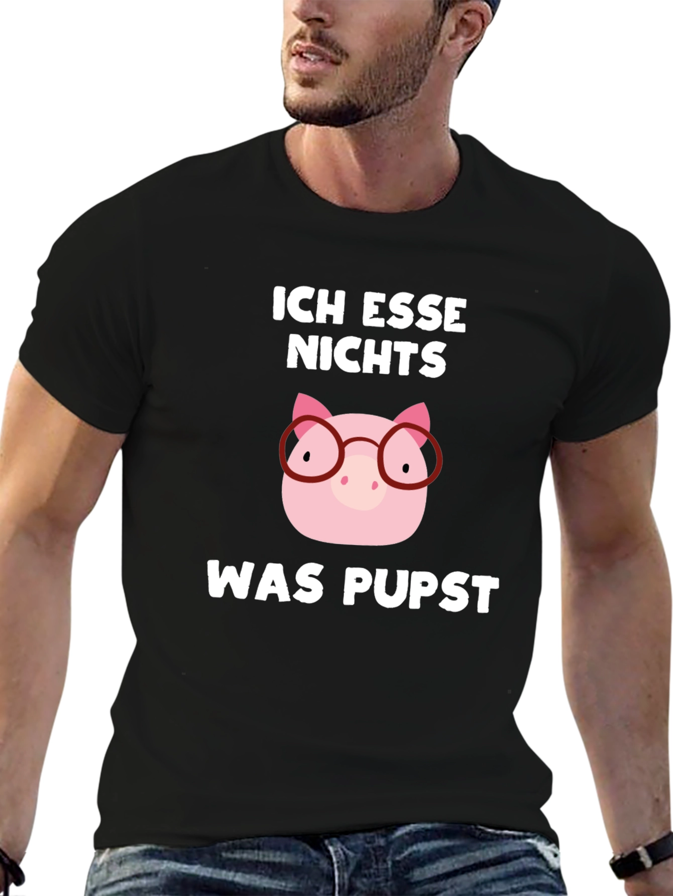 Ich Esse Nichts Was Pupst Pig T-Shirt