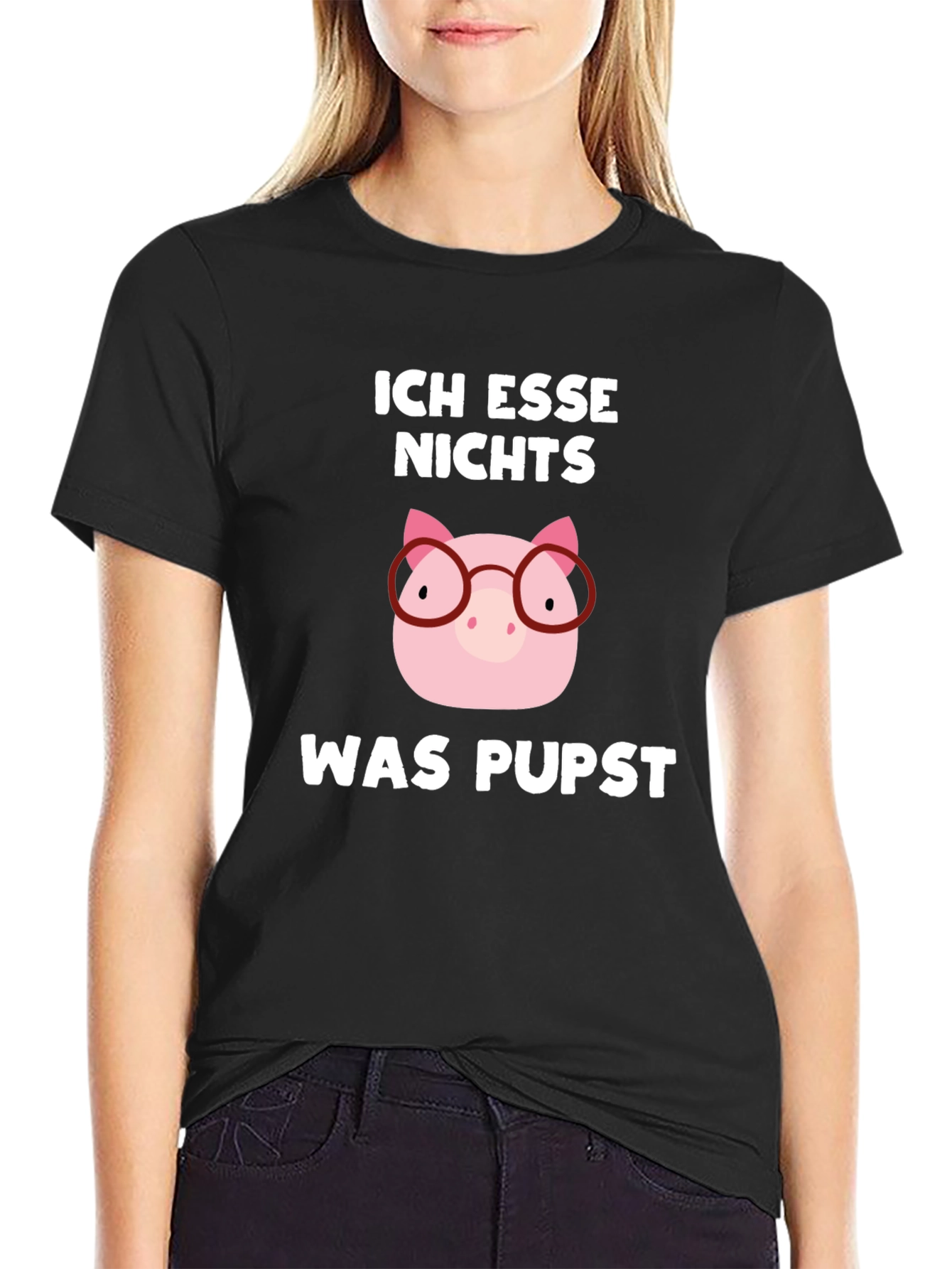 Ich Esse Nichts Was Pupst Pig T-Shirt