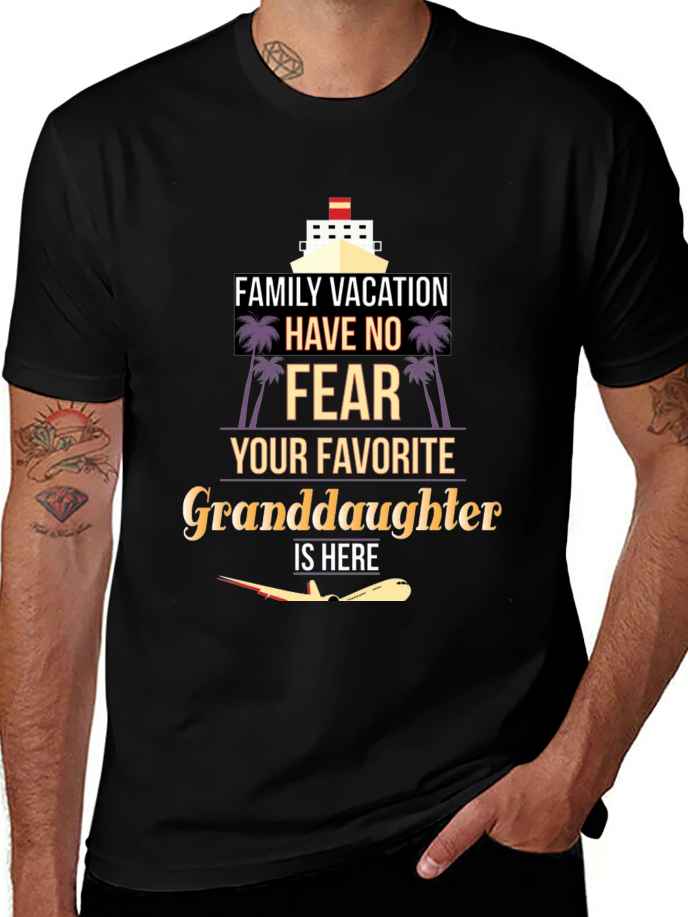 Family Vacation Granddaughter T-Shirt