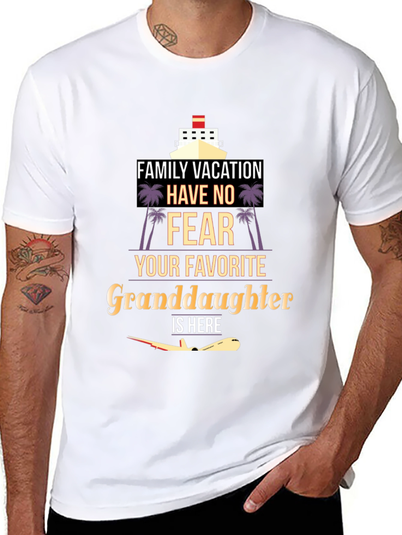 Family Vacation Granddaughter T-Shirt