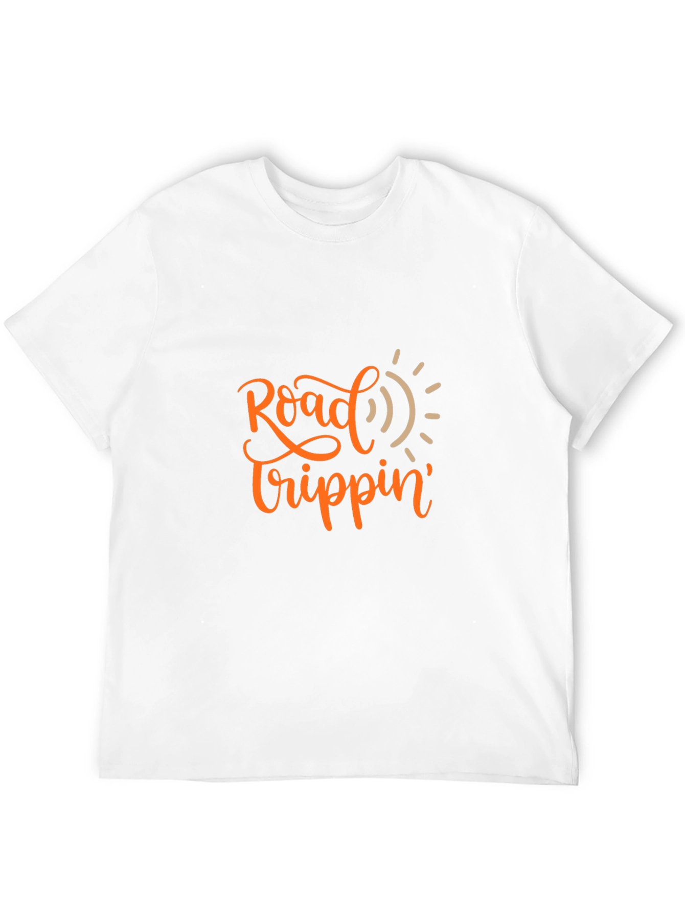 Road Trippin Graphic Black T-Shirt