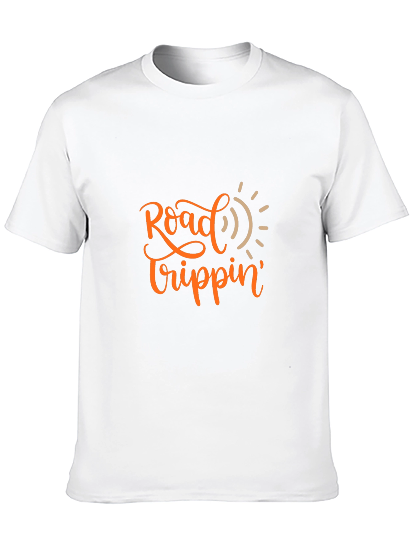 Road Trippin Graphic Black T-Shirt