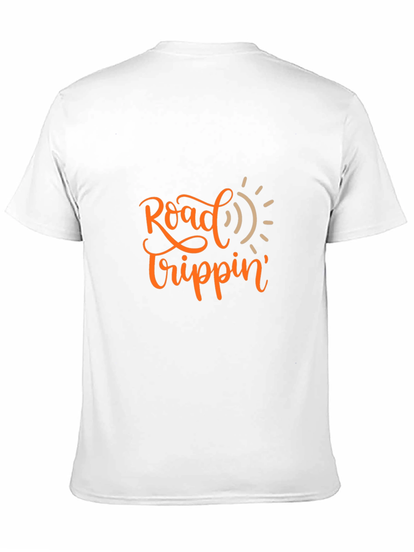 Road Trippin Graphic Black T-Shirt
